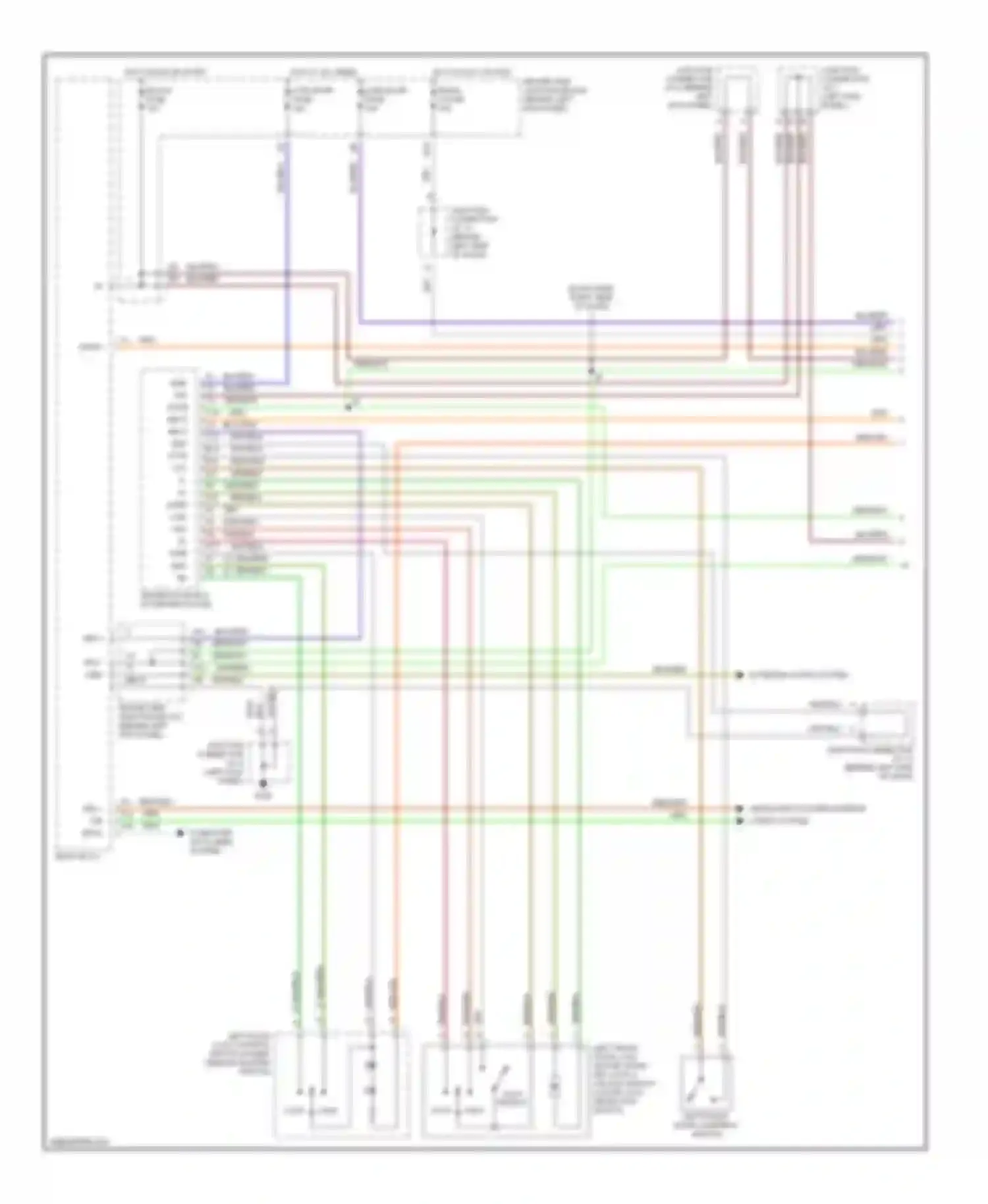 GS Lexus II (1997-2000): Anti-theft circuit (1 of 3)