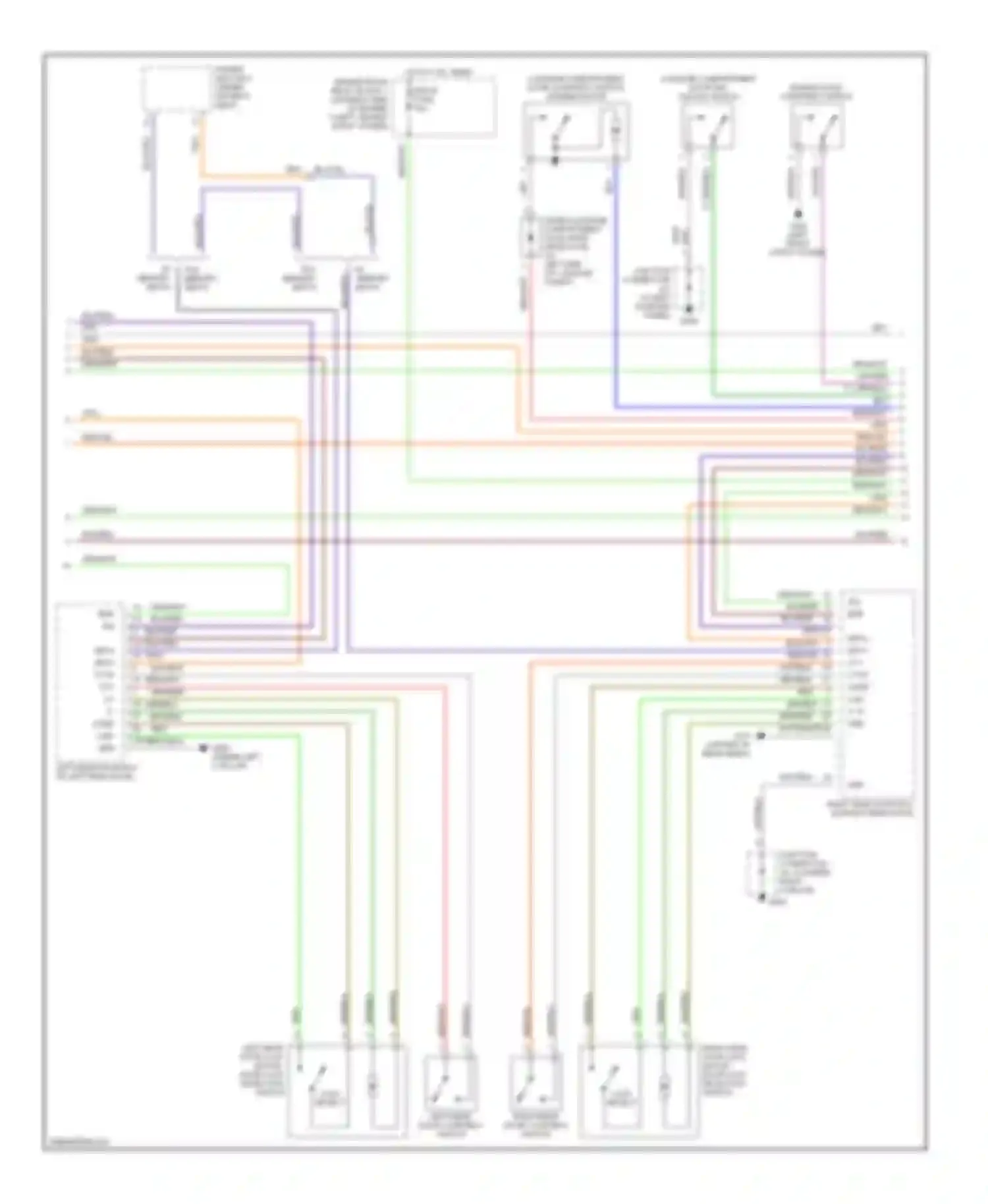 GS Lexus II (1997-2000): Anti-theft circuit (2 of 3)
