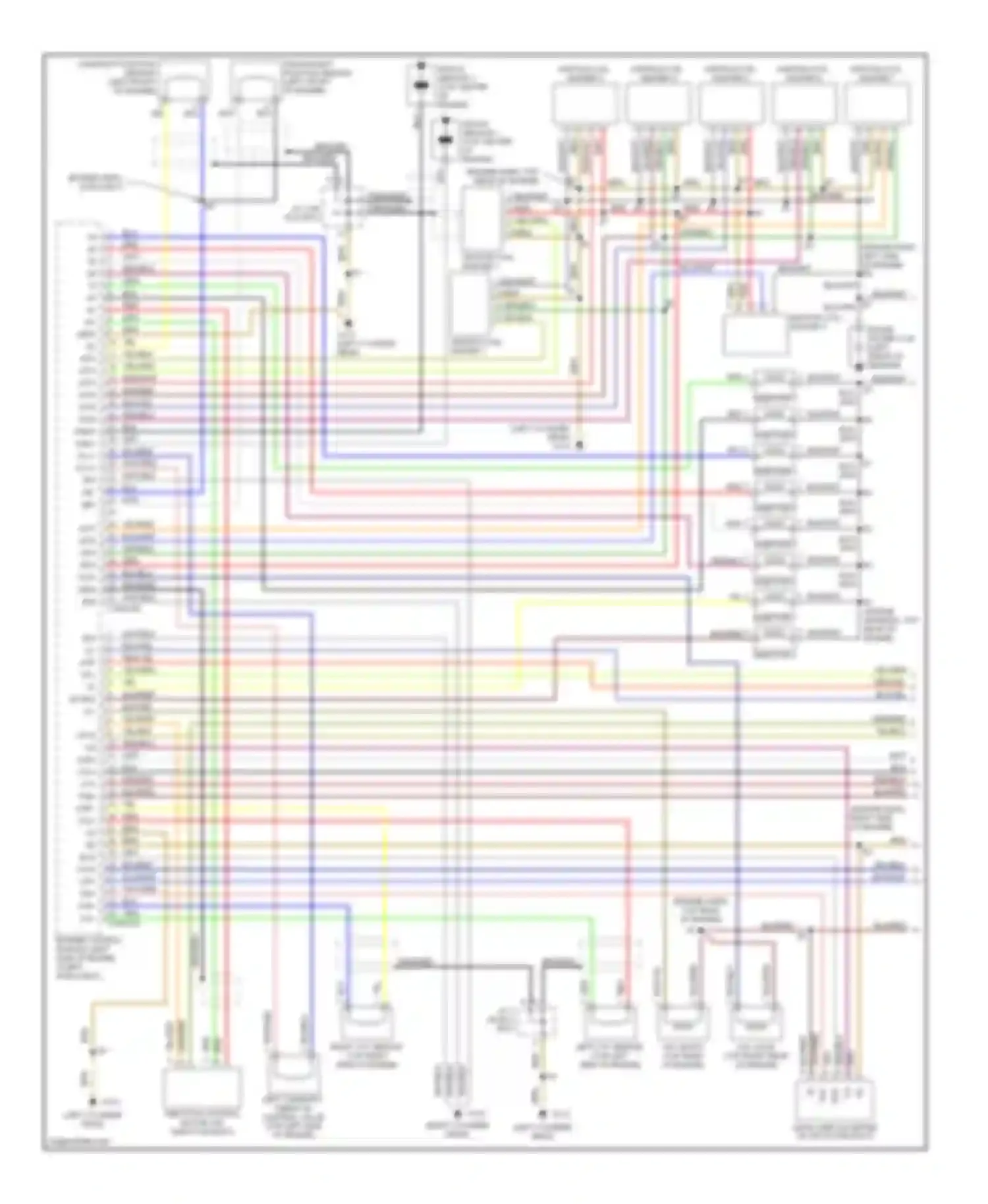 GS Lexus II (1997-2000): Wiring diagram engine performance 4.0ls (1 of 4)