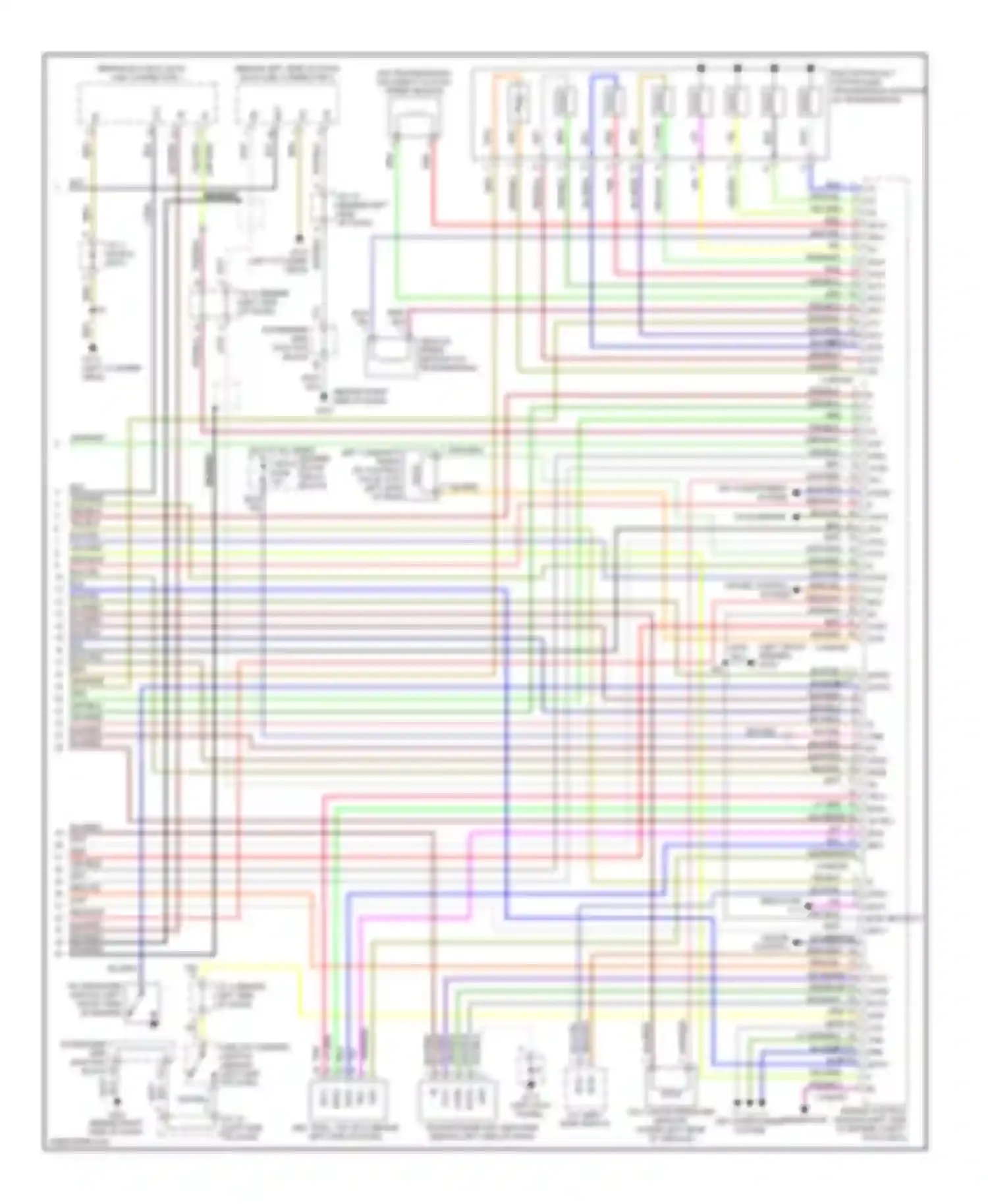 GS Lexus II (1997-2000): Wiring diagram engine performance 4.0ls (4 of 4)