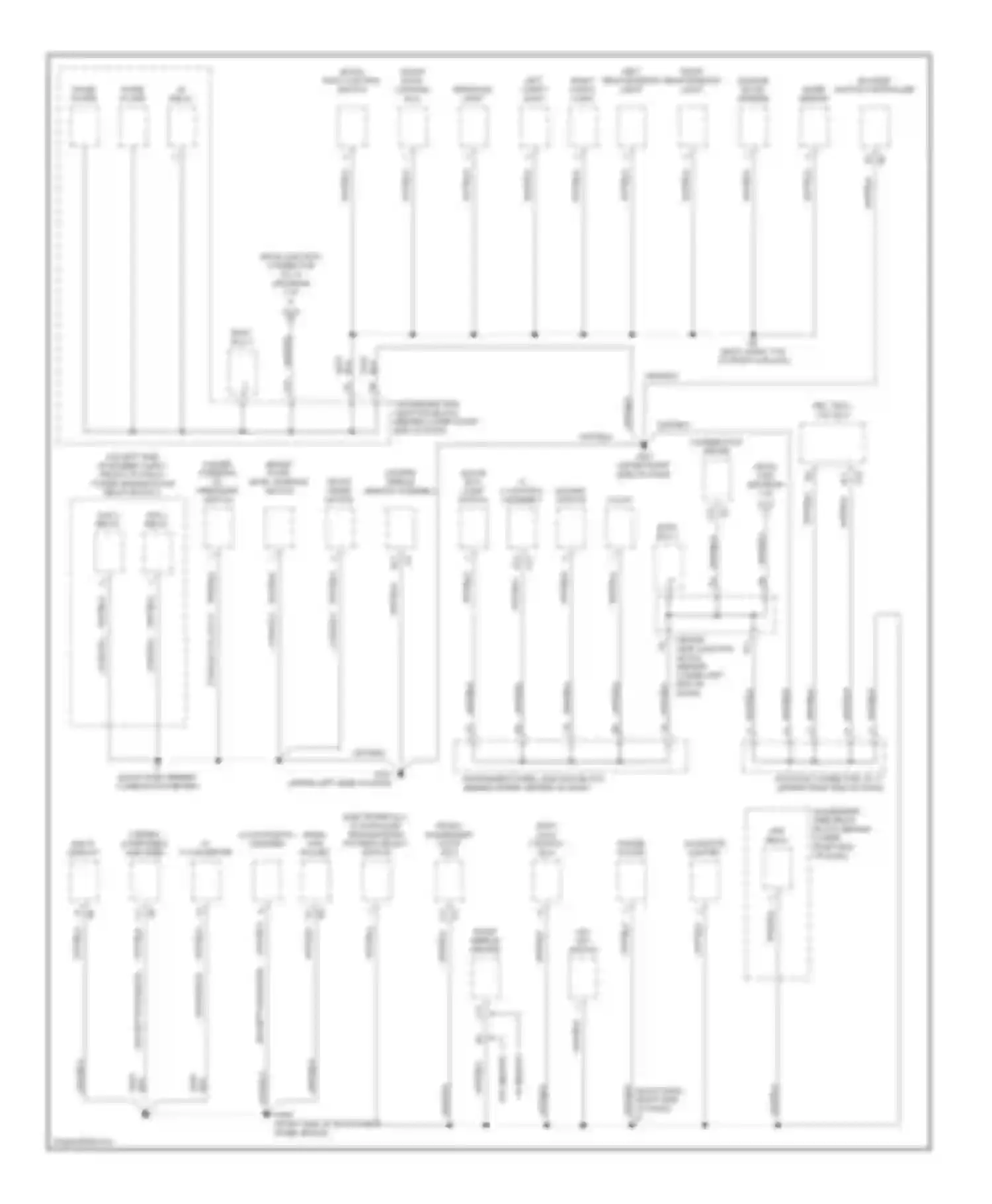 GS Lexus II (1997-2000): Ground distribution circuit (3 of 4)