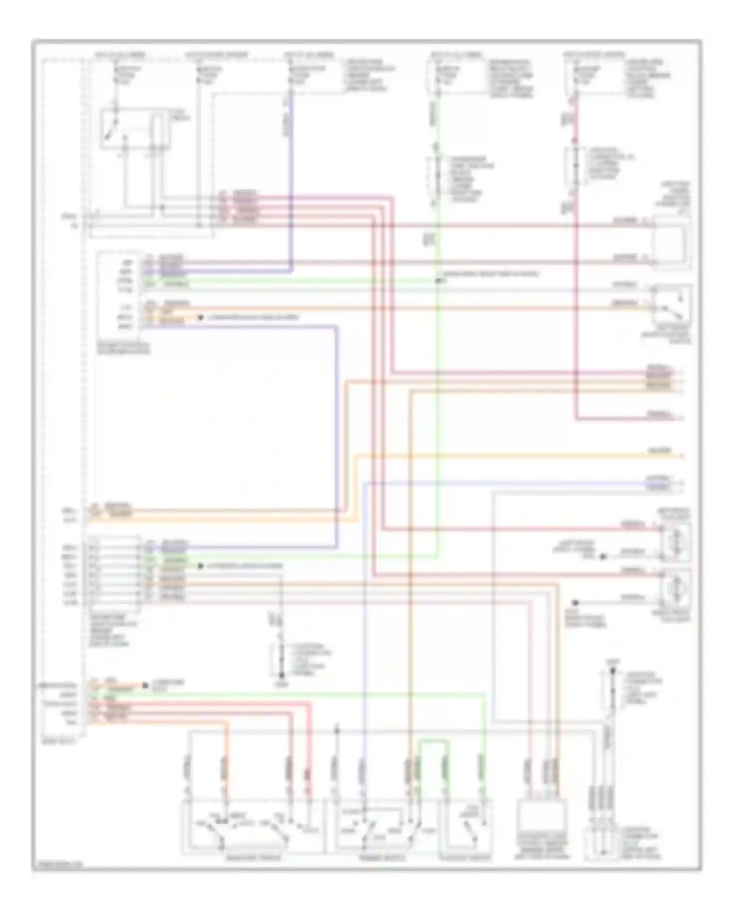 GS Lexus II (1997-2000): Headlamps circuit, with drl (1 of 2)