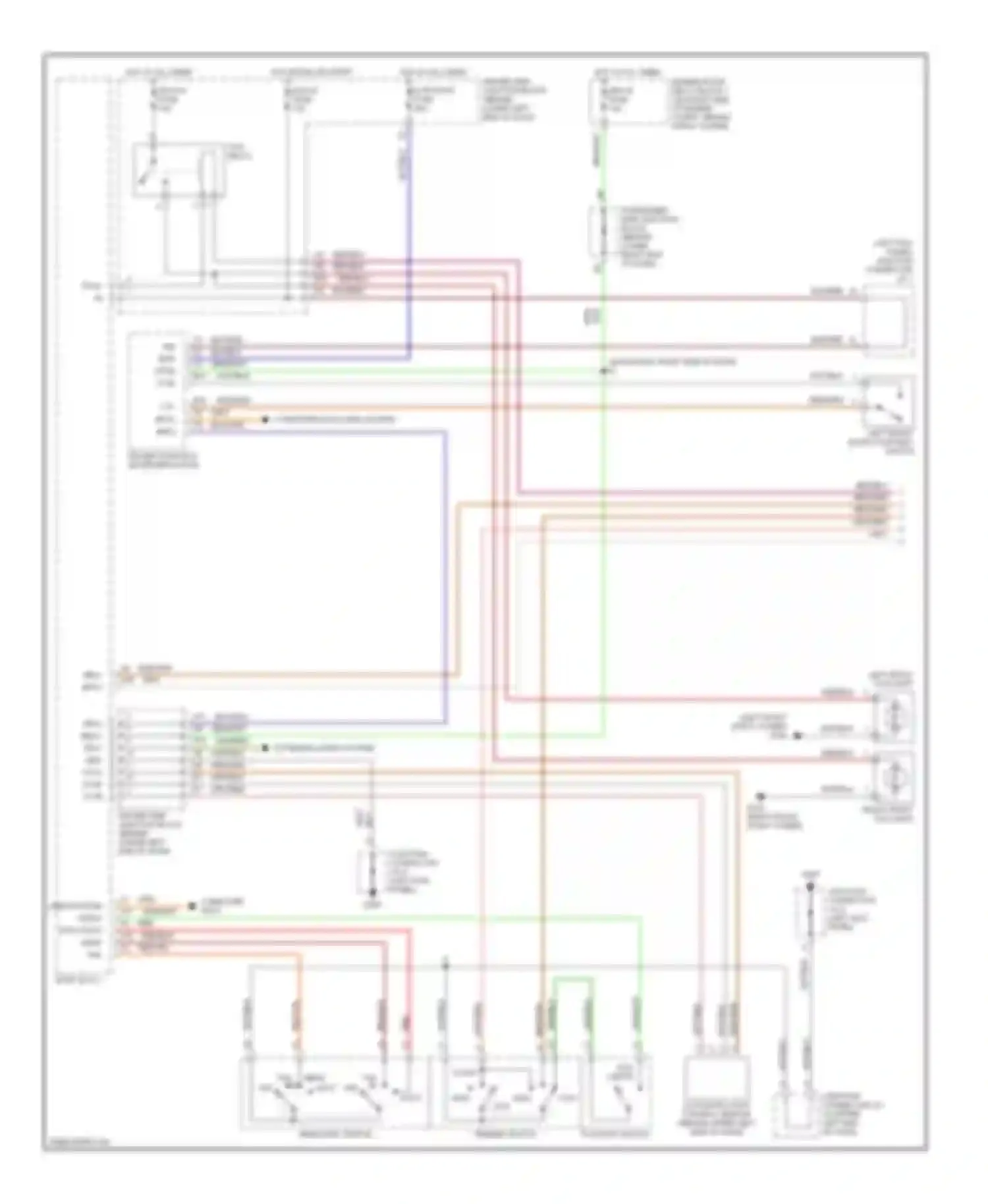GS Lexus II (1997-2000): Headlamps circuit, without drl (1 of 2)