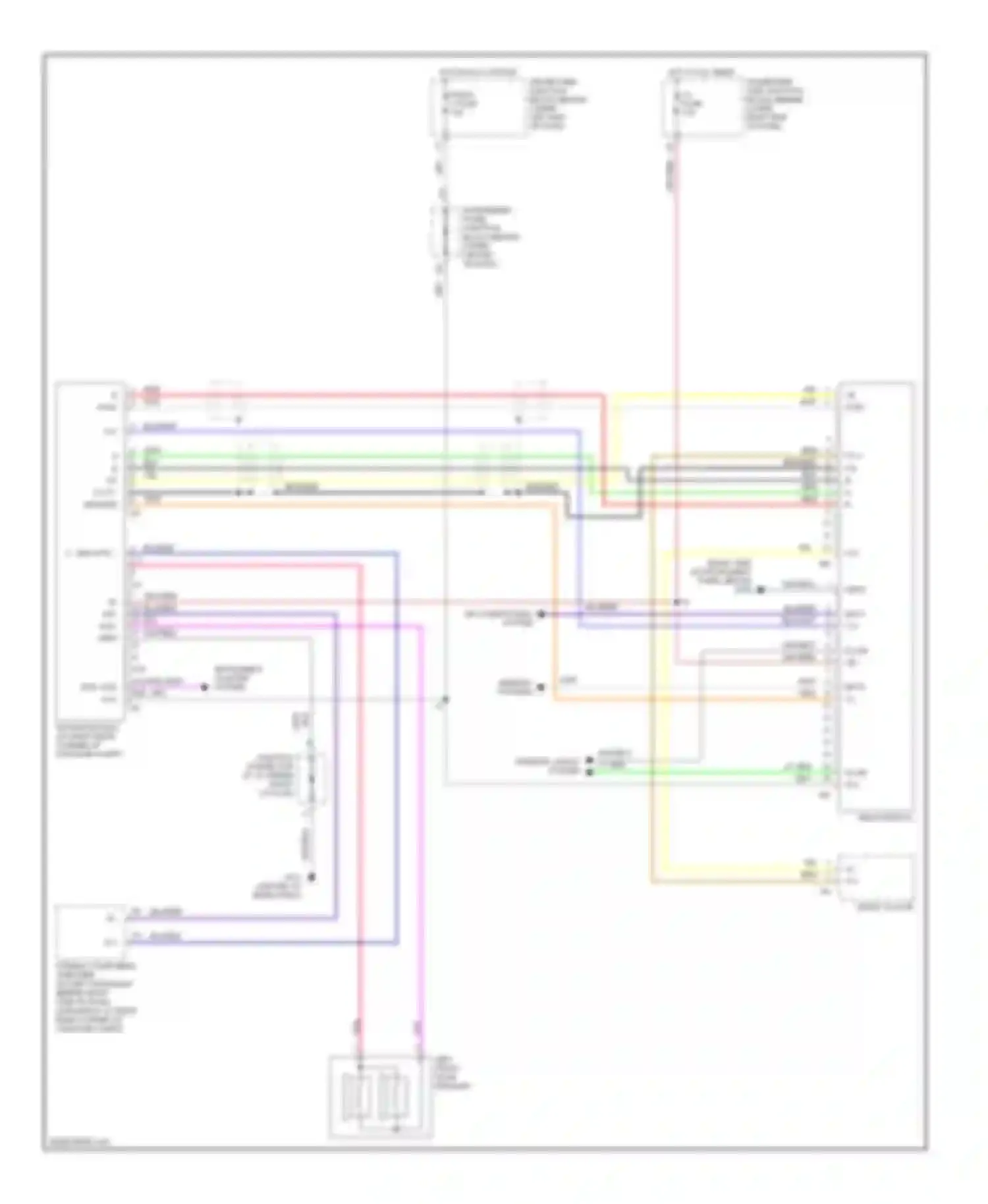 GS Lexus II (1997-2000): Navigation circuit