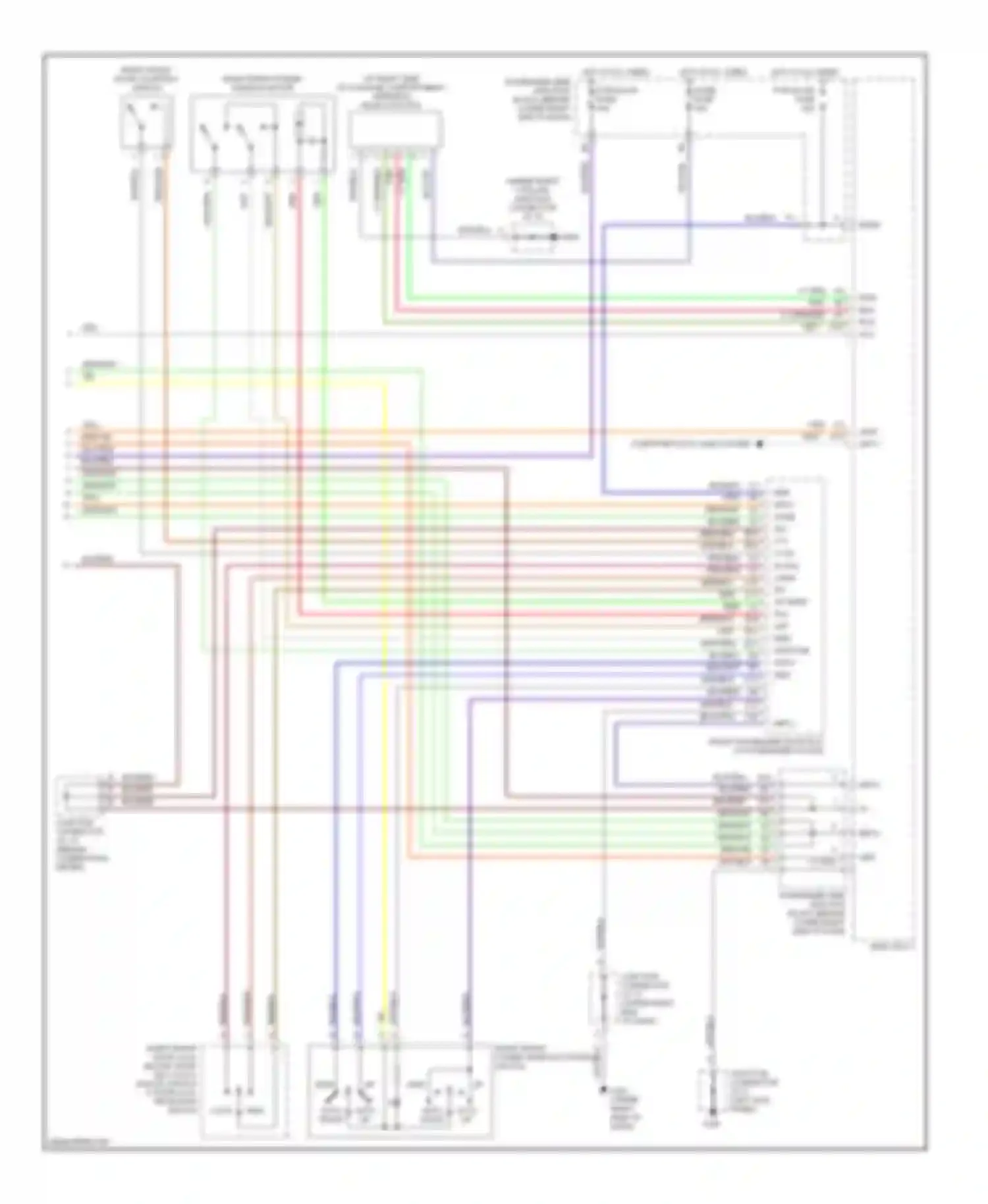 GS Lexus II (1997-2000): Power window circuit (3 of 3)