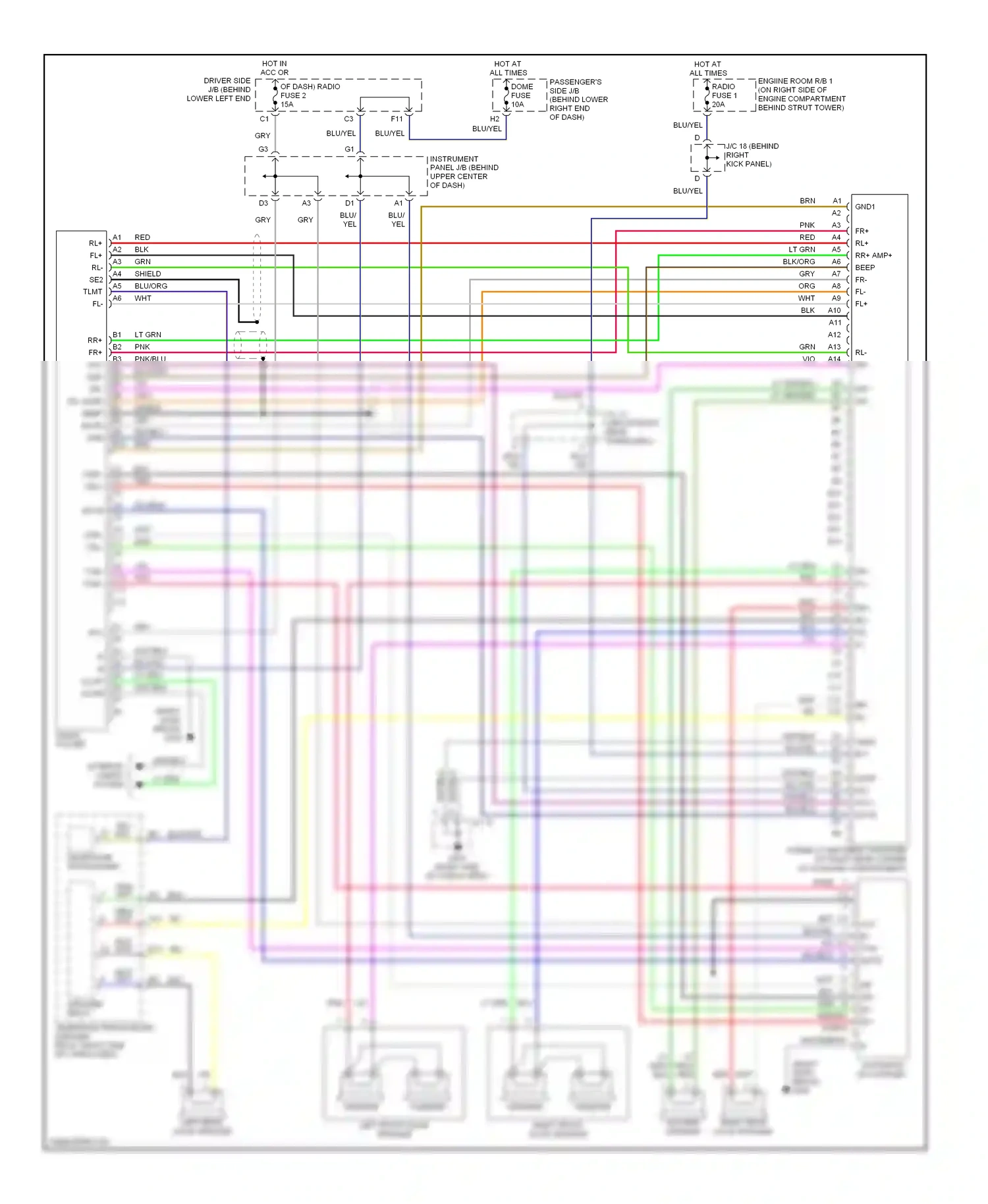Wiring diagram org/ for Lexus GS II (1997-2000) (37 of 42)