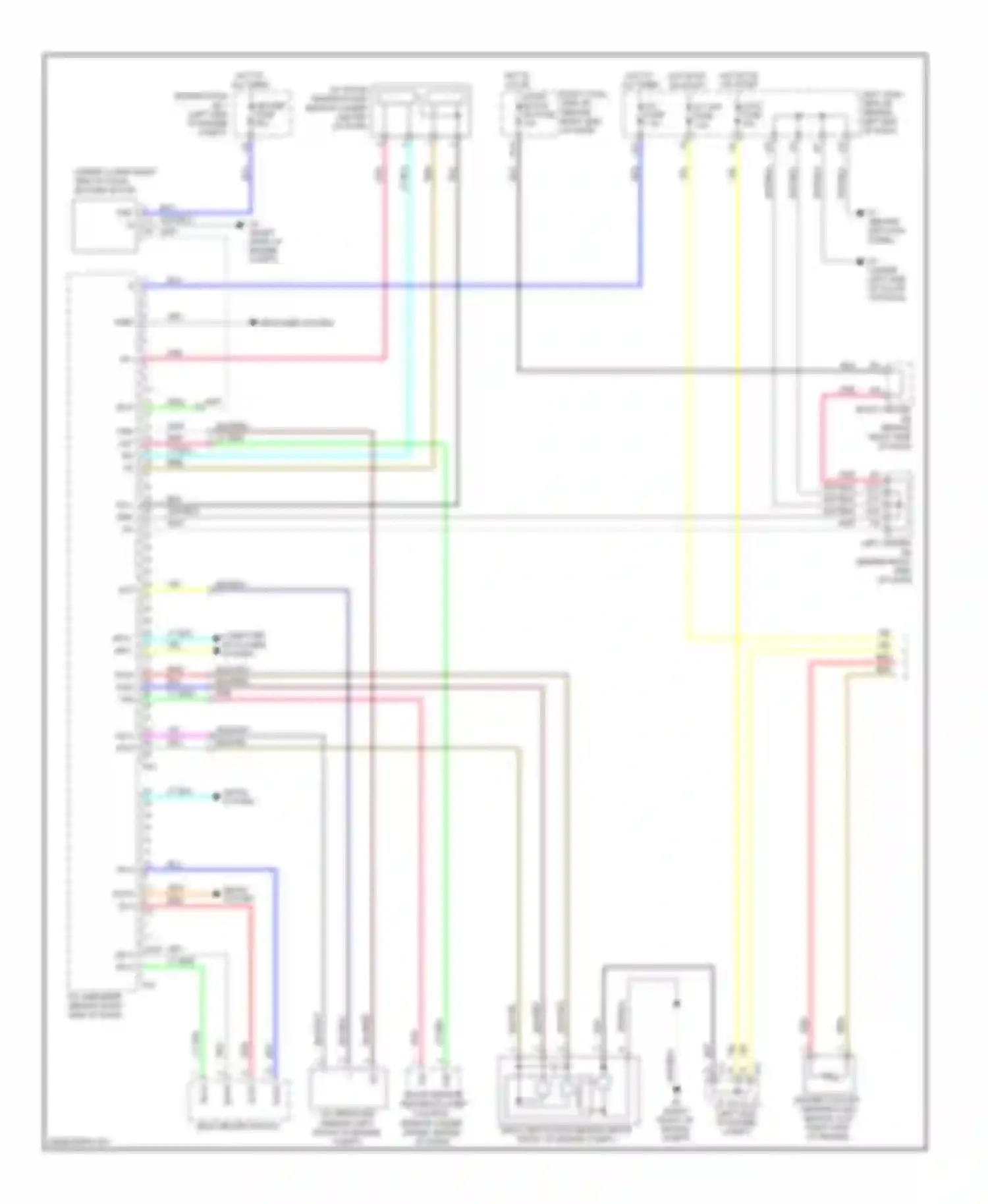 GS Lexus III facelift (2007-2011): Automatic a/c circuit (1 of 2)