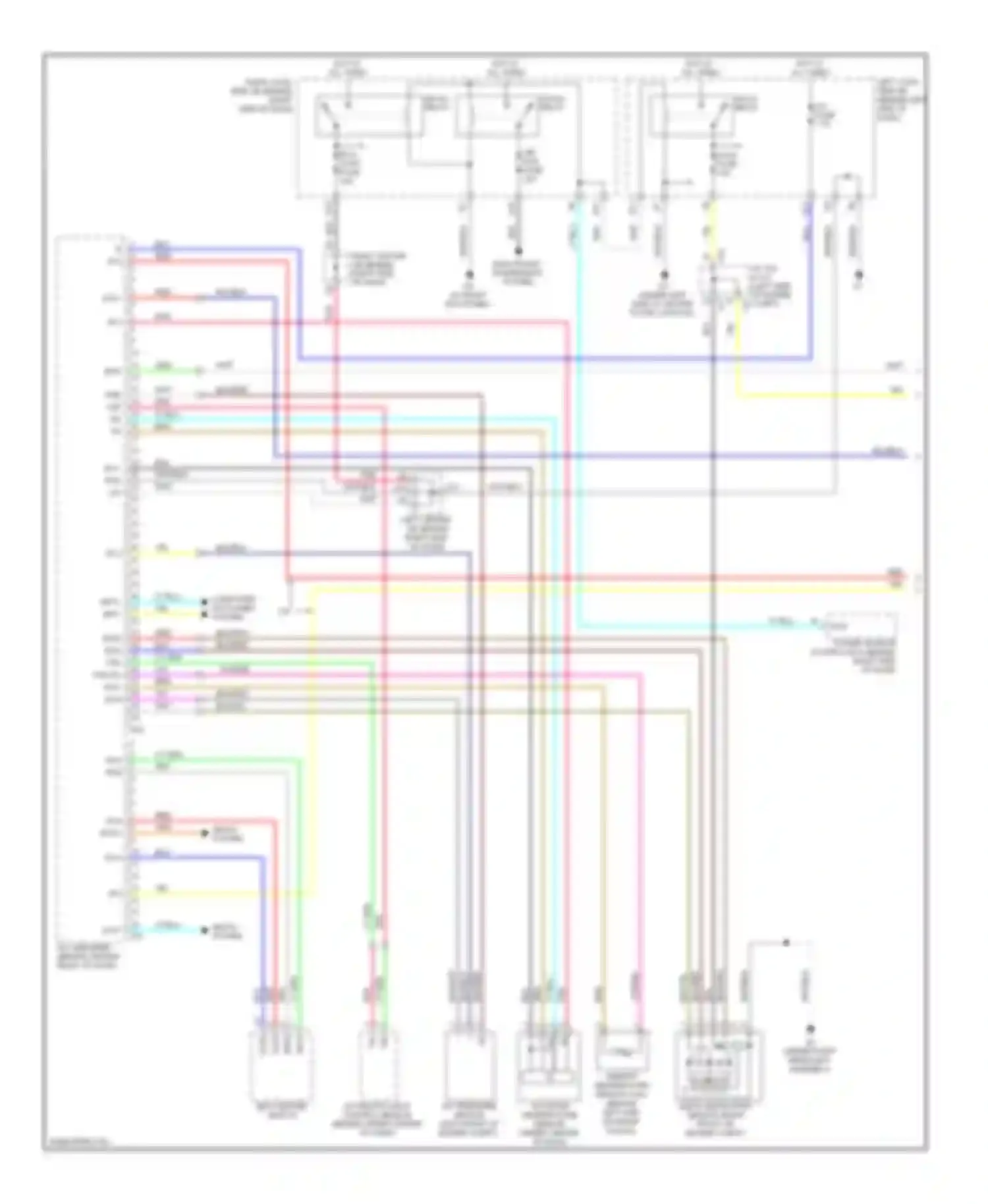 GS Lexus III facelift (2007-2011): Automatic a/c circuit (1 of 3)
