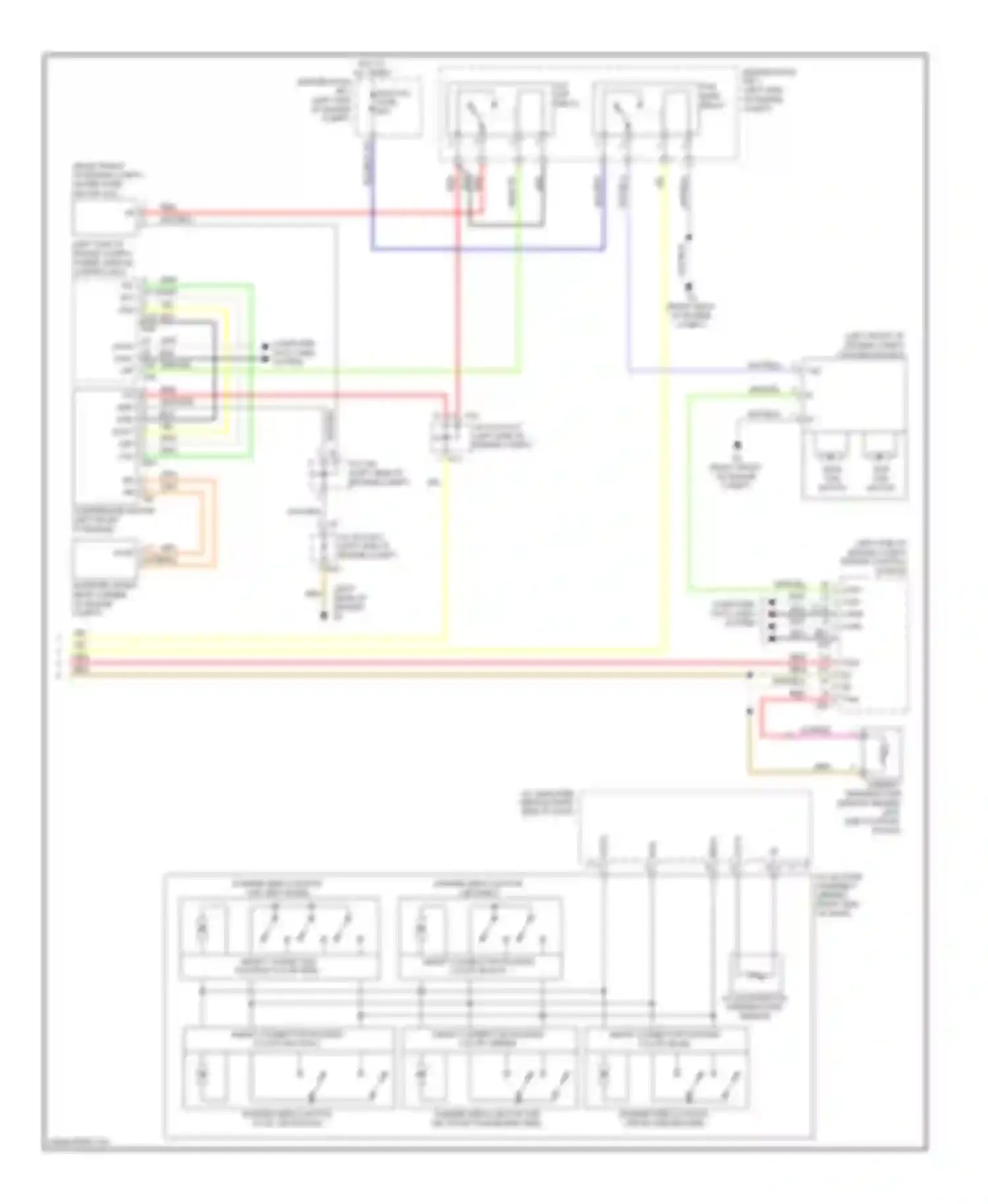 GS Lexus III facelift (2007-2011): Automatic a/c circuit (2 of 2)