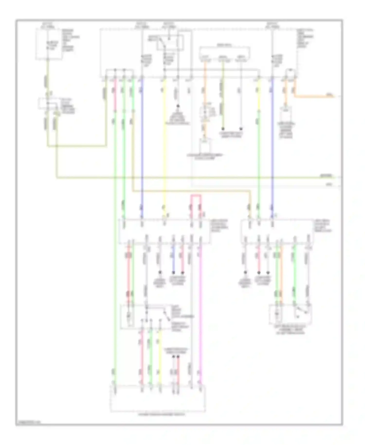 GS Lexus III facelift (2007-2011): Anti-theft circuit (1 of 5)
