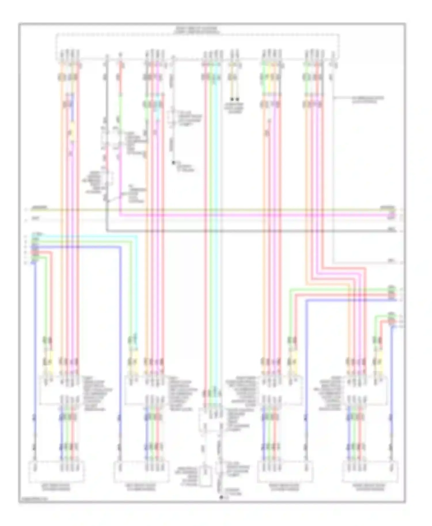 GS Lexus III facelift (2007-2011): Anti-theft circuit (2 of 6)