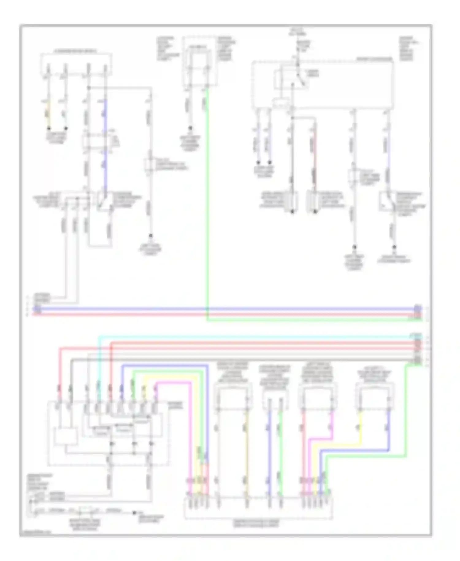 GS Lexus III facelift (2007-2011): Anti-theft circuit (5 of 6)