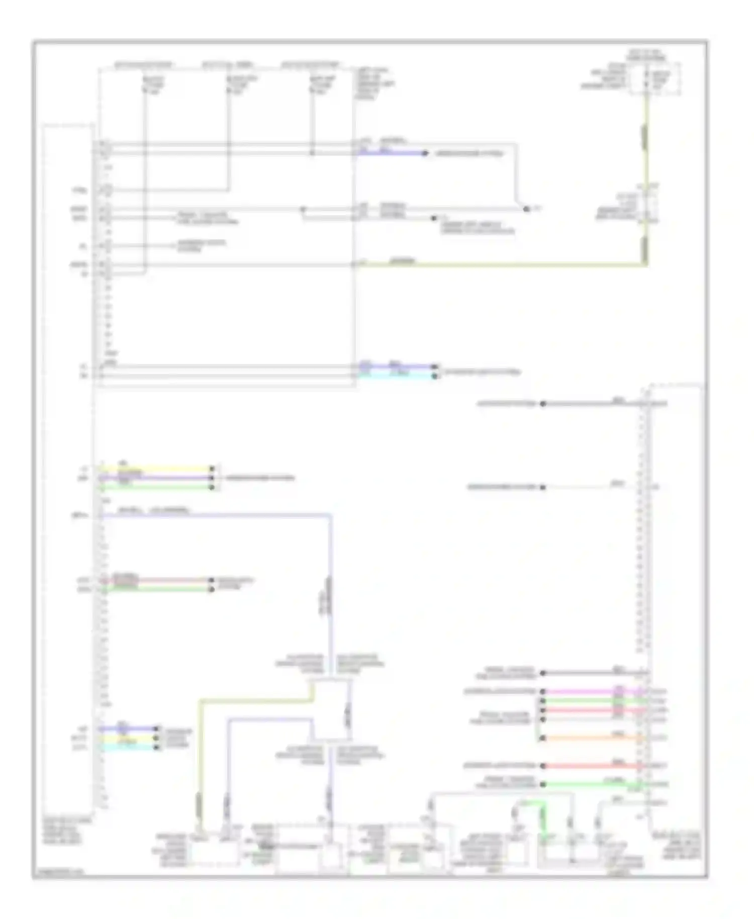 GS Lexus III facelift (2007-2011): Body ecu circuit (2 of 2)
