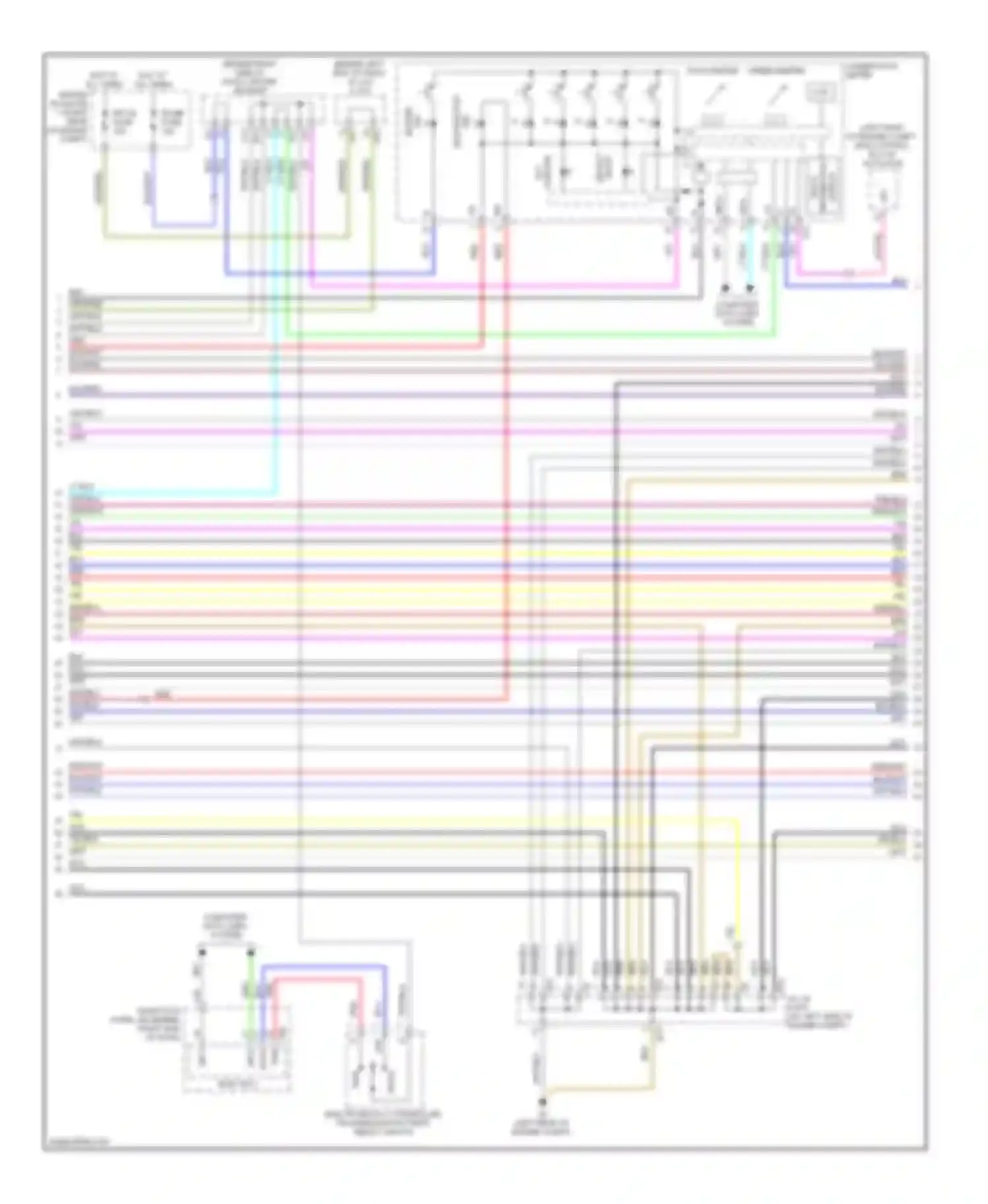 GS Lexus III facelift (2007-2011): Wiring diagram engine performance 3.5l (4 of 8)