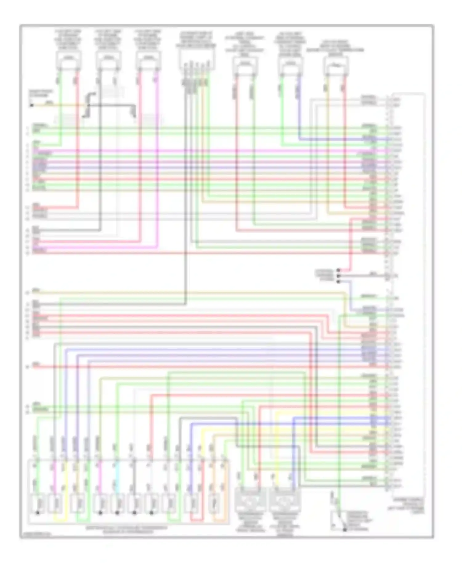 GS Lexus III facelift (2007-2011): Wiring diagram engine performance 3.5l (8 of 8)