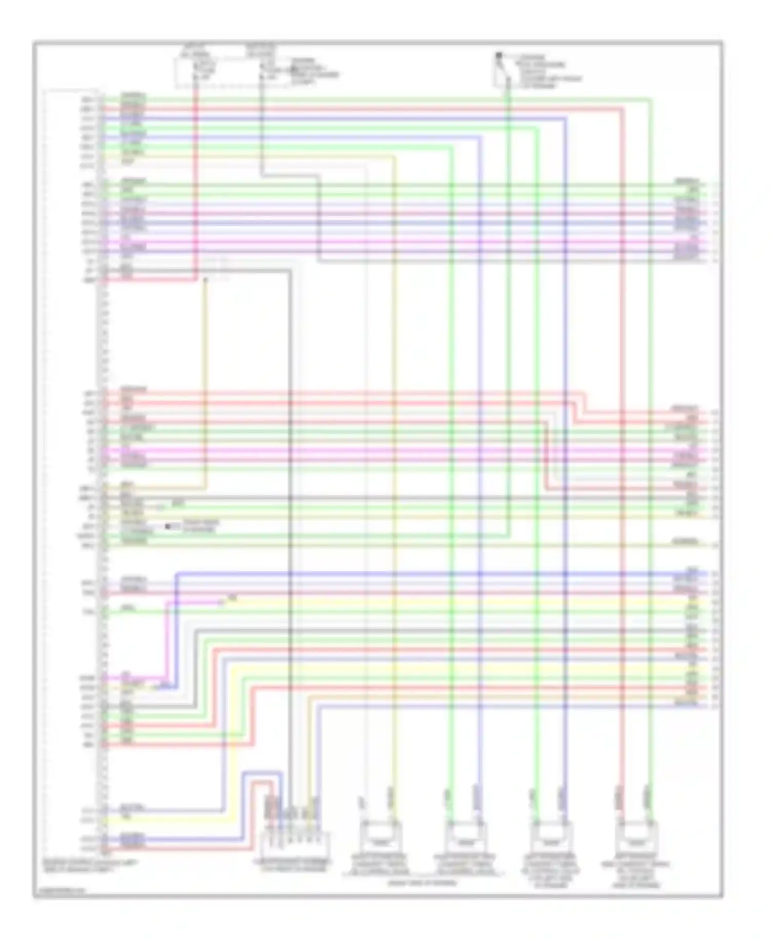 GS Lexus III facelift (2007-2011): Wiring diagram engine performance 3.5l, engine controls circuit (1 of 8)