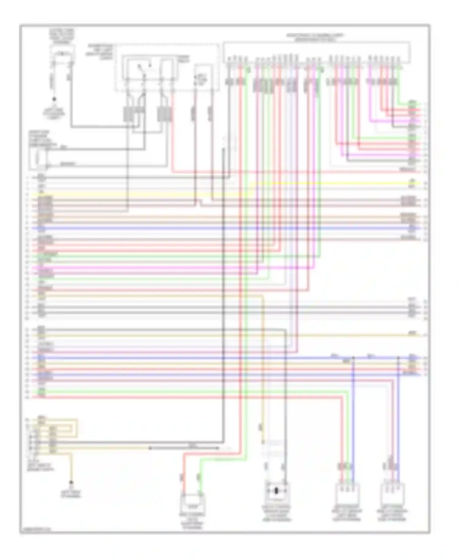 GS Lexus III facelift (2007-2011): Wiring diagram engine performance 3.5l, engine controls circuit (5 of 8)
