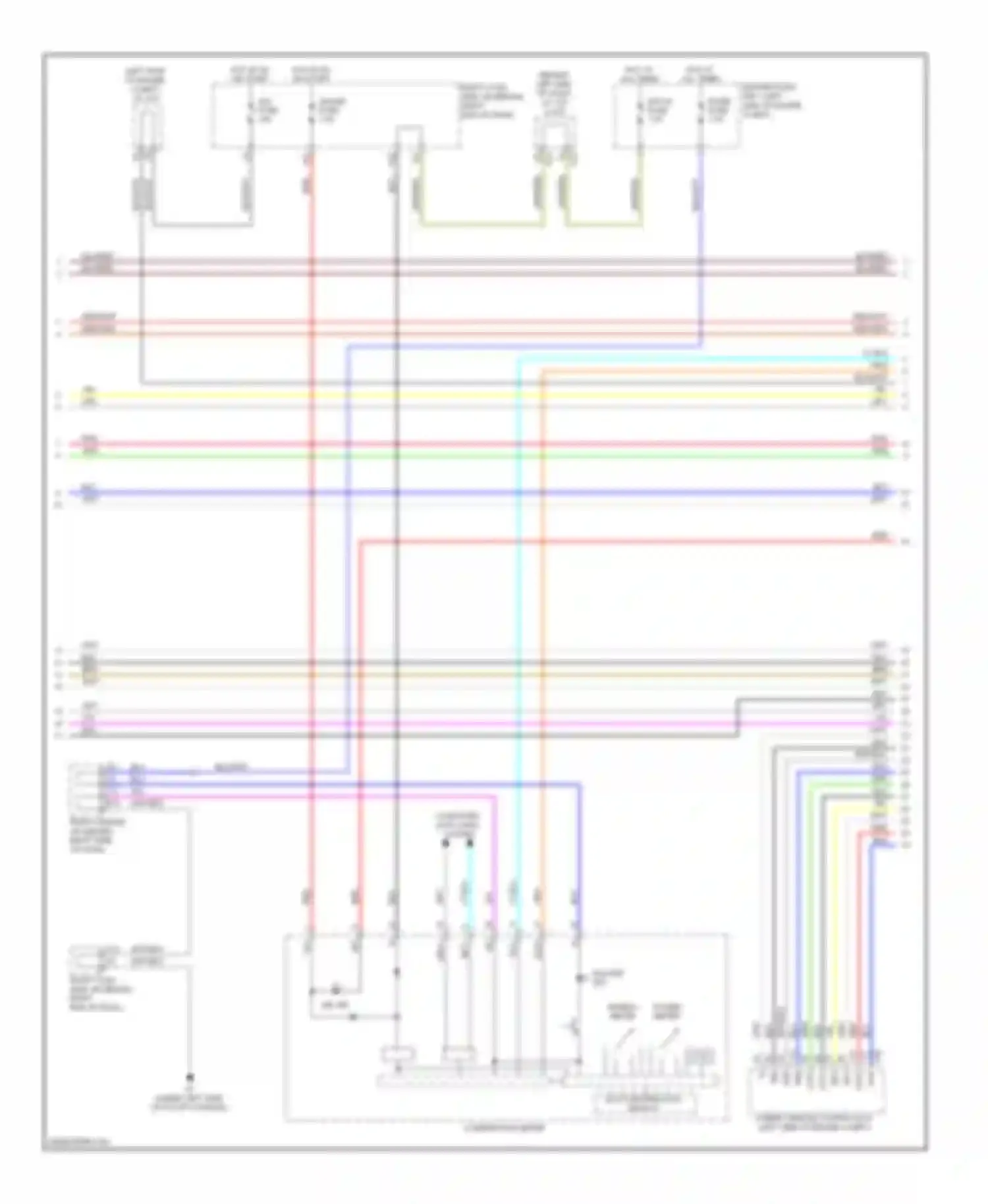 GS Lexus III facelift (2007-2011): Wiring diagram engine performance 3.5l, engine controls circuit (7 of 8)