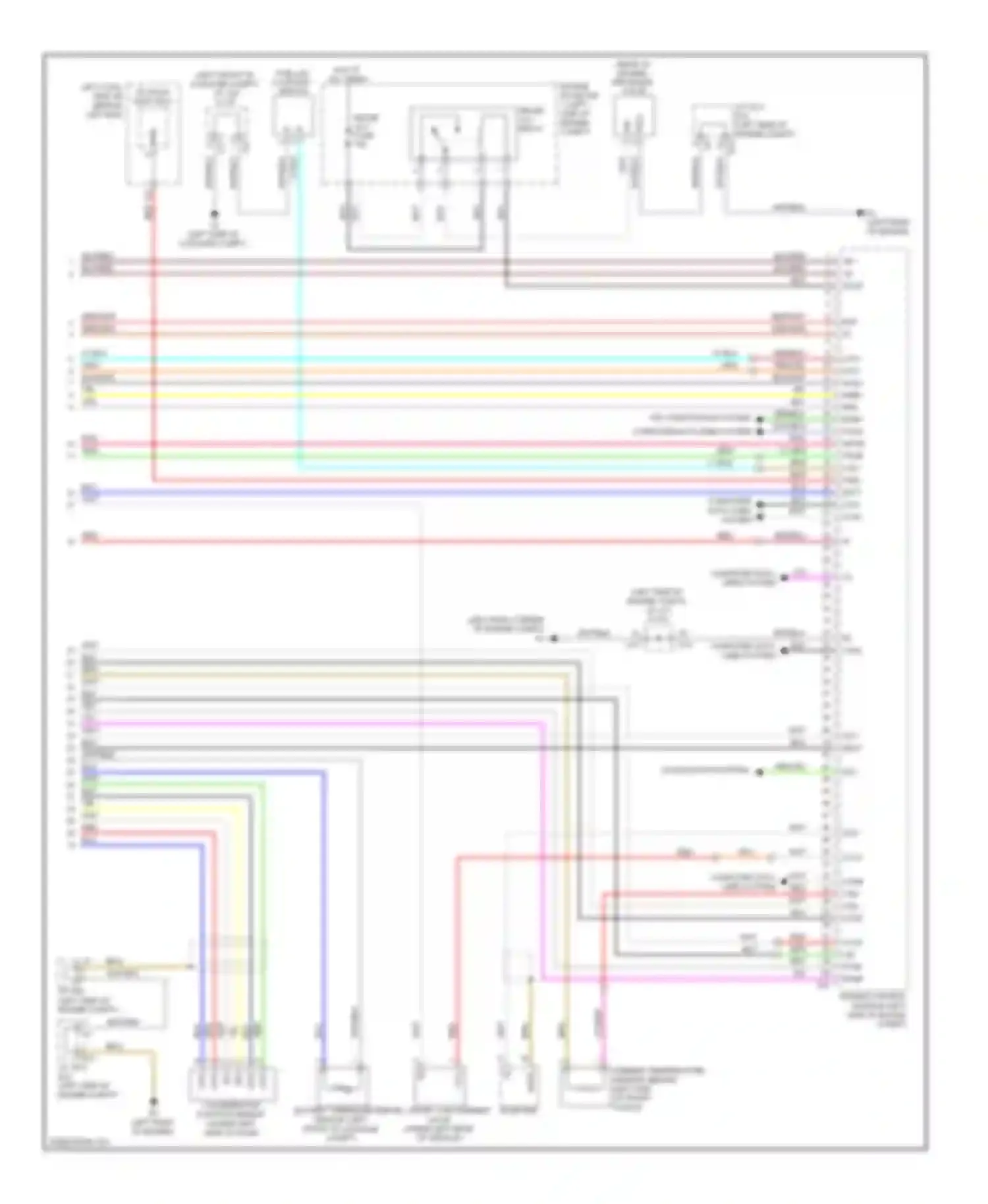 GS Lexus III facelift (2007-2011): Wiring diagram engine performance 3.5l, engine controls circuit (8 of 8)