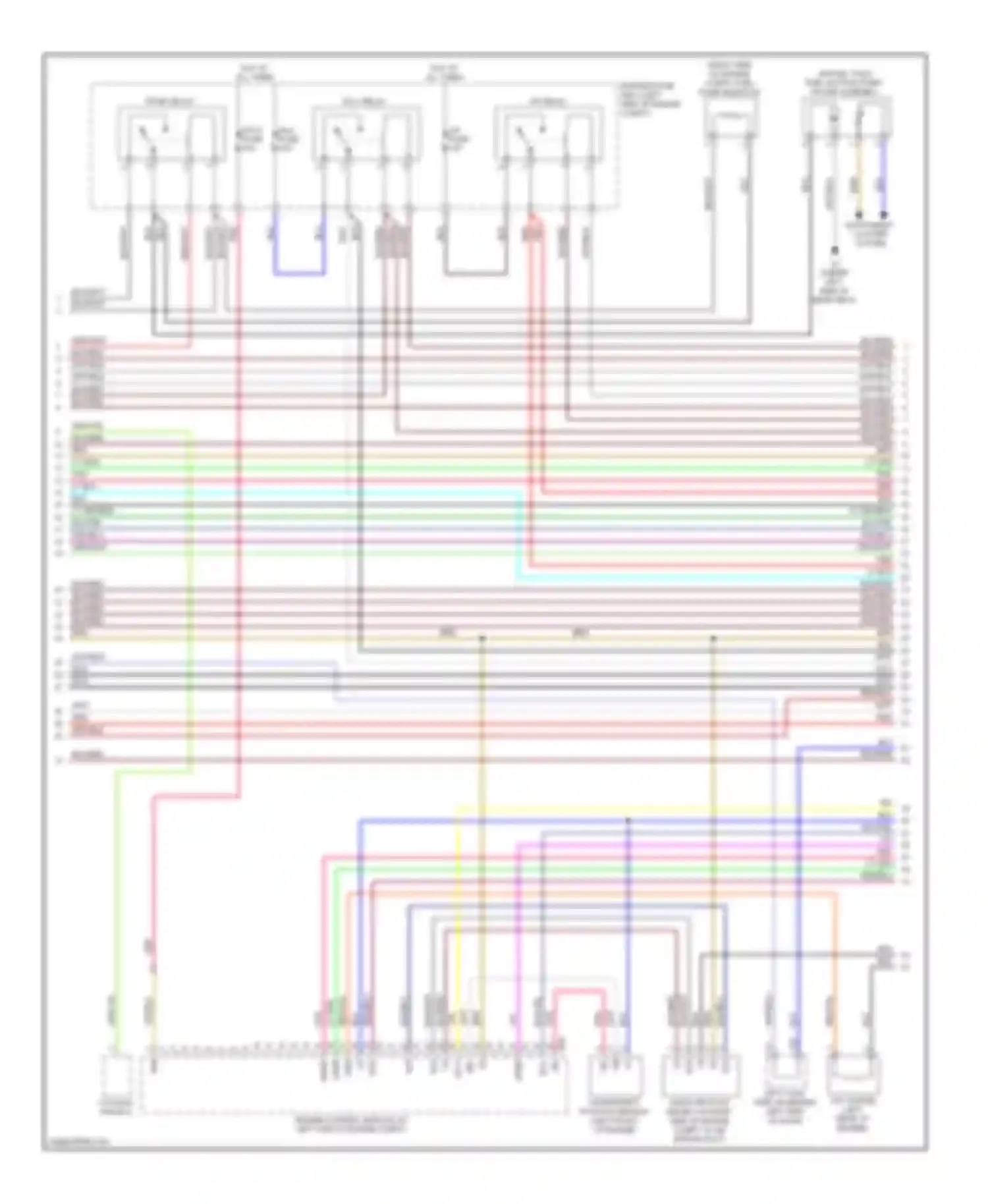 GS Lexus III facelift (2007-2011): Wiring diagram engine performance 4.6l (2 of 8)