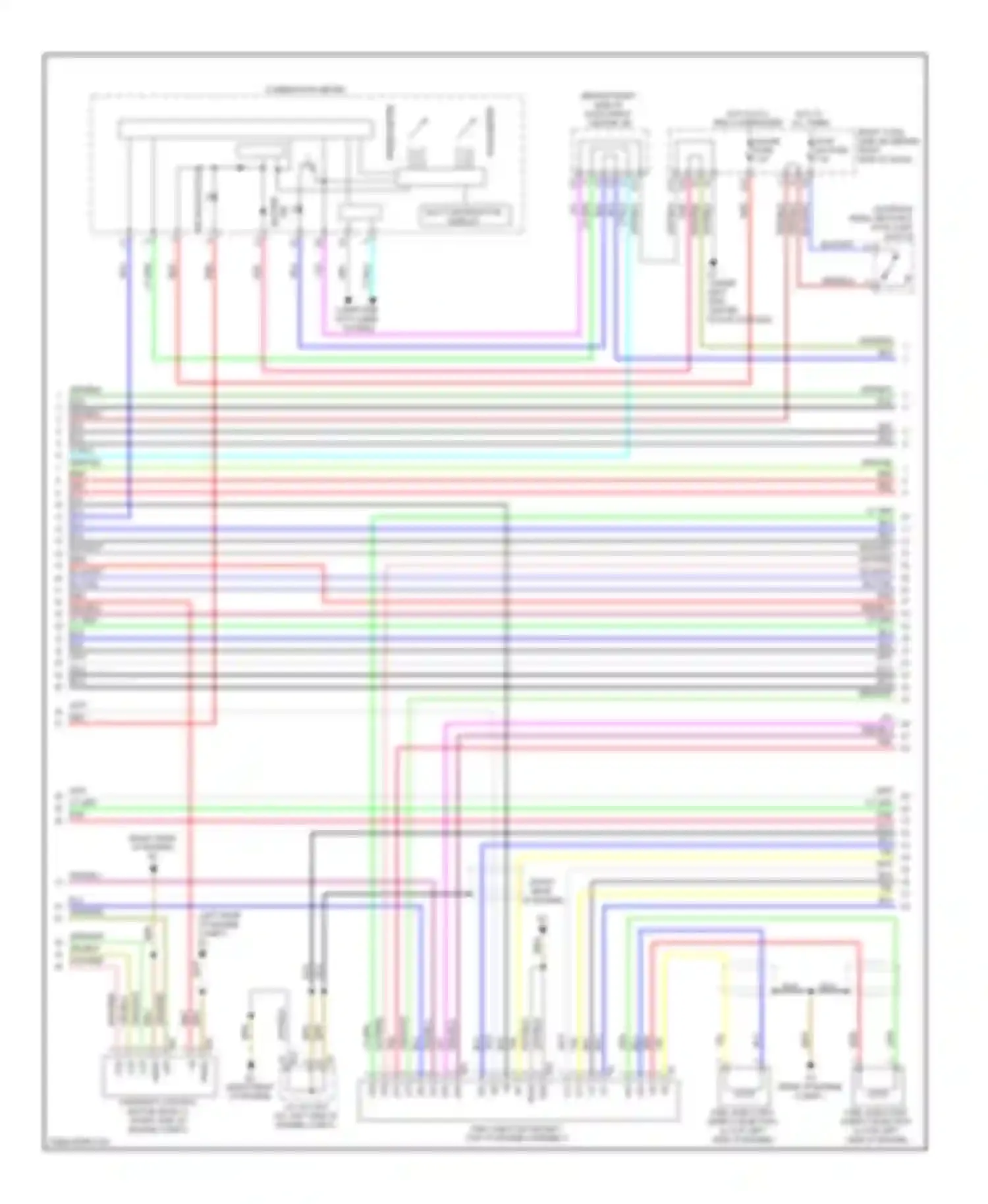 GS Lexus III facelift (2007-2011): Wiring diagram engine performance 4.6l (5 of 8)