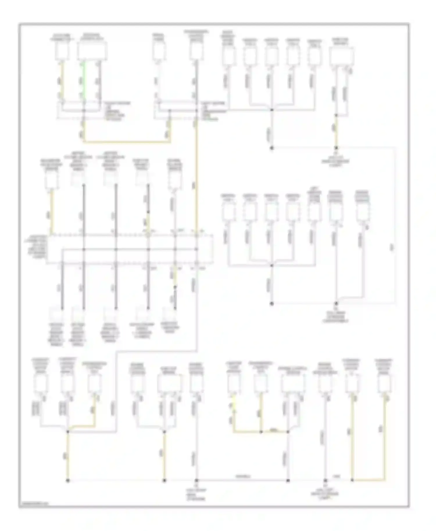 GS Lexus III facelift (2007-2011): Ground distribution circuit (2 of 8)
