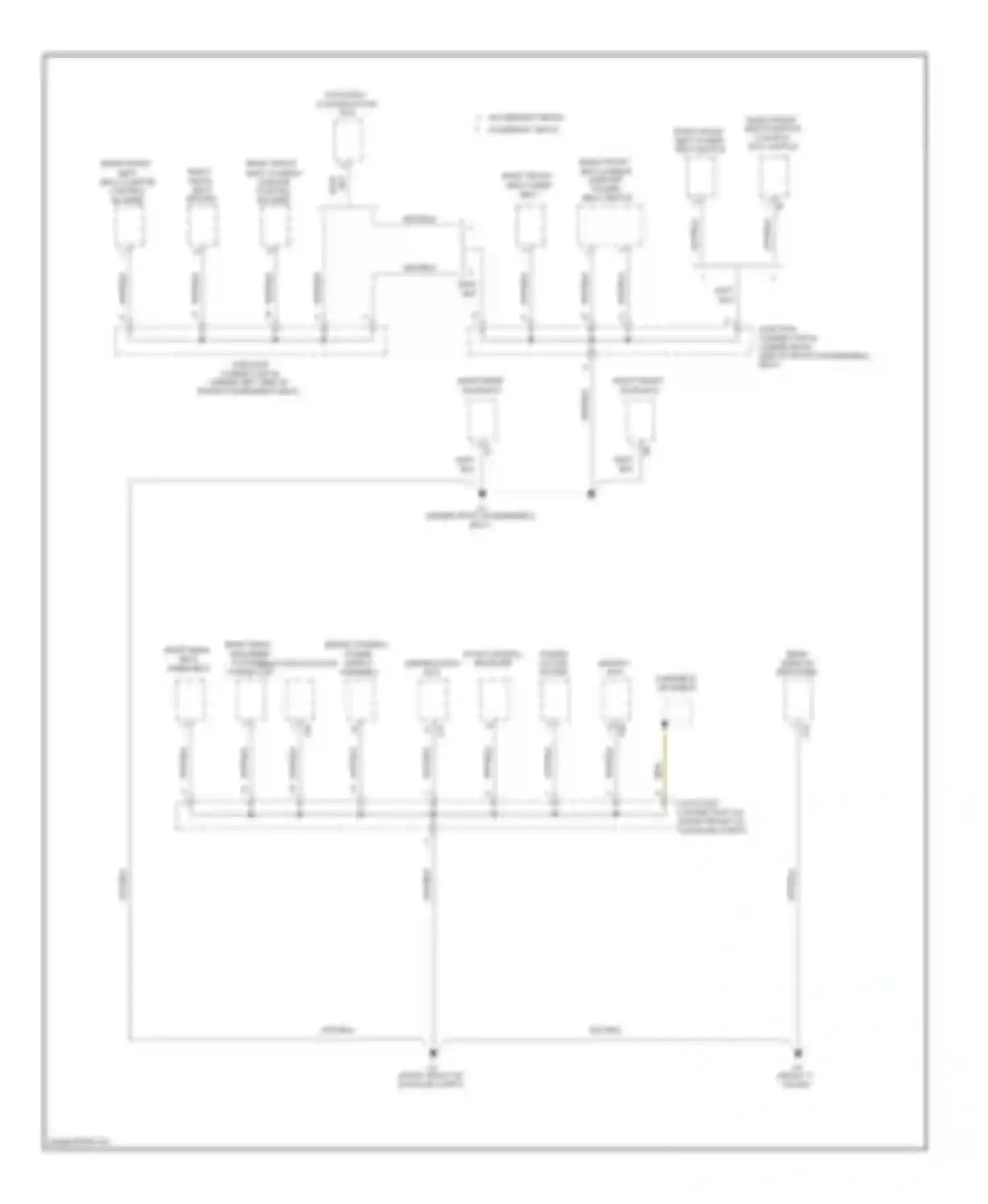 GS Lexus III facelift (2007-2011): Ground distribution circuit (7 of 8)