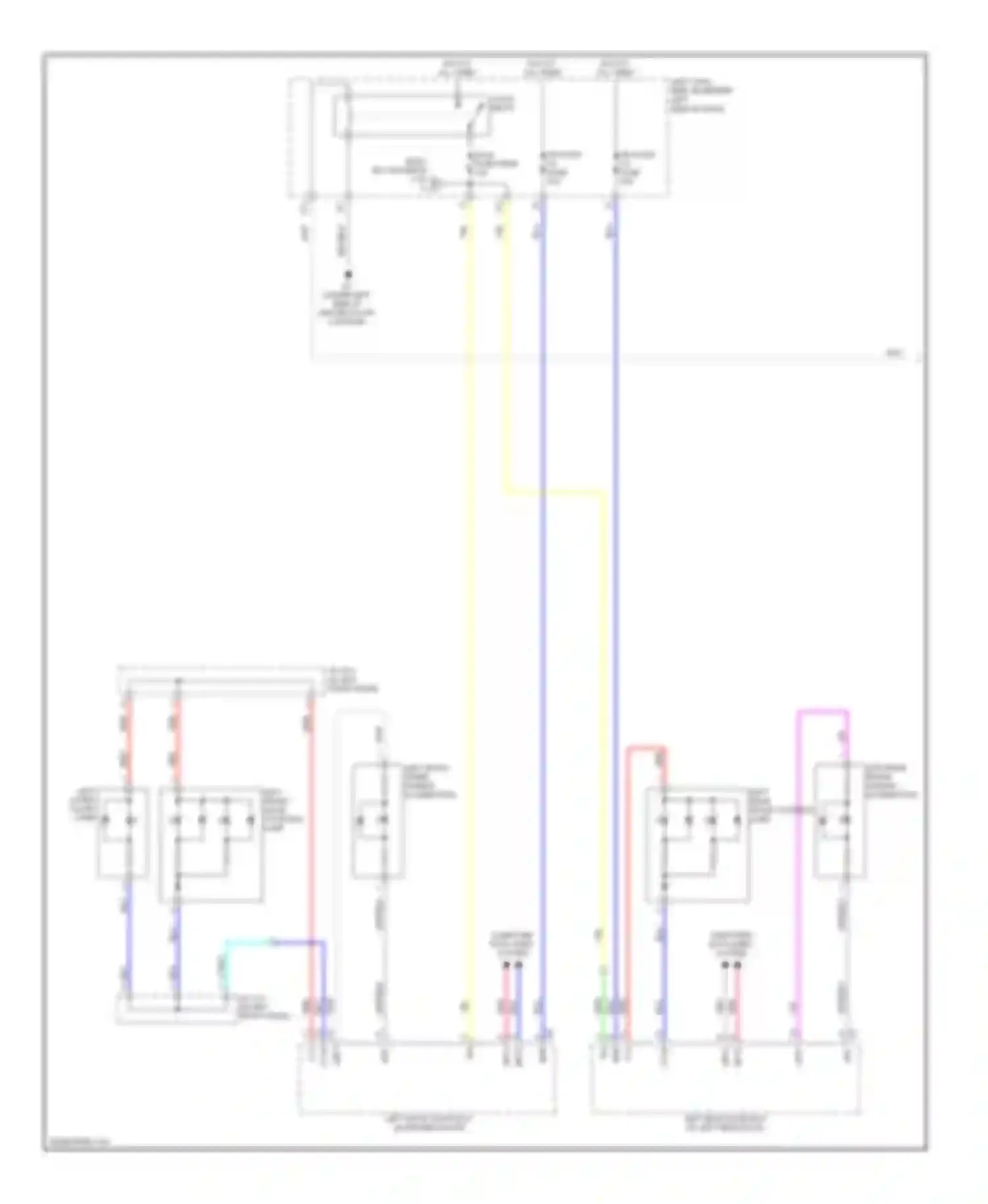 GS Lexus III facelift (2007-2011): Courtesy lamps circuit (4 of 5)