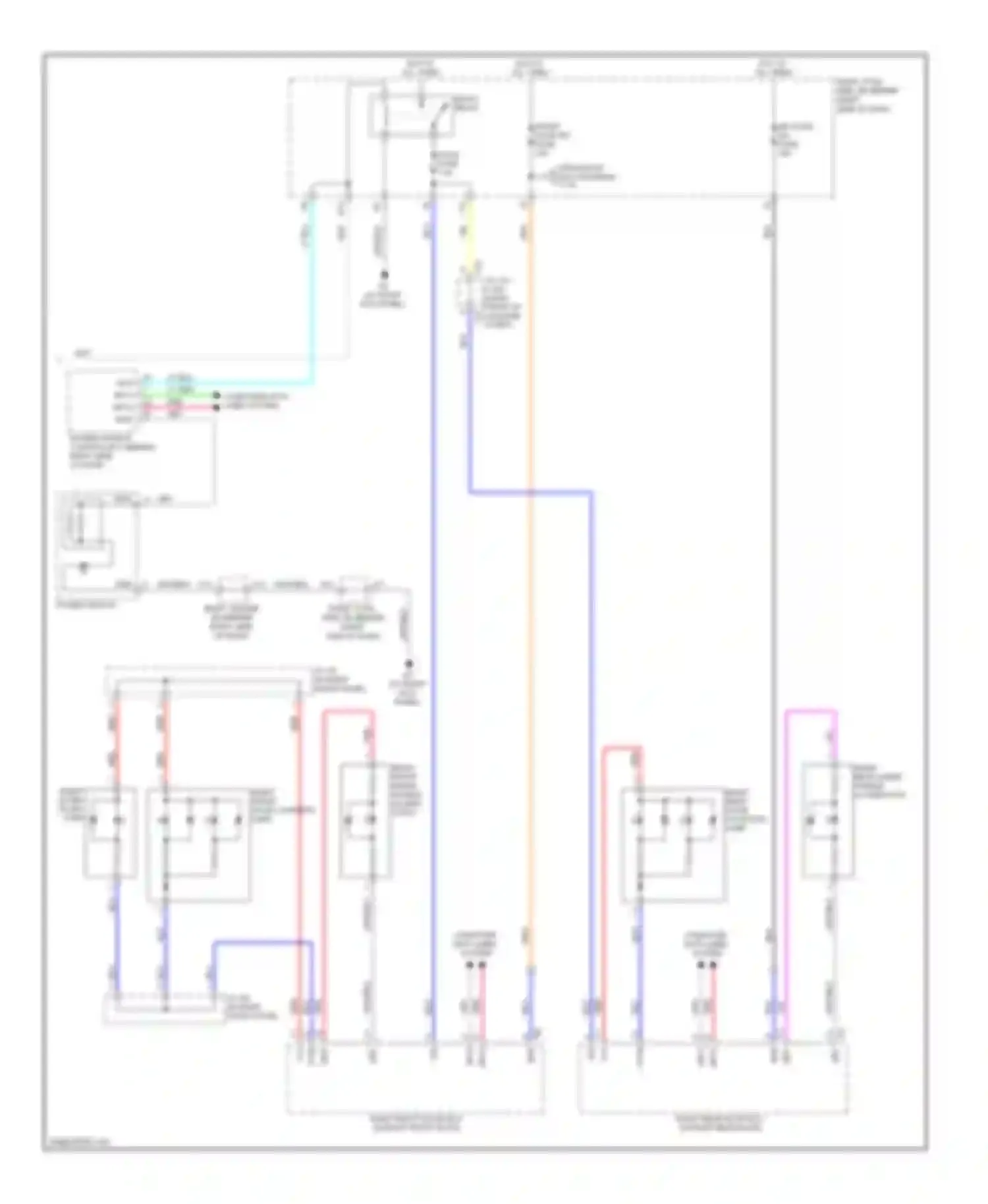 GS Lexus III facelift (2007-2011): Courtesy lamps circuit (5 of 5)