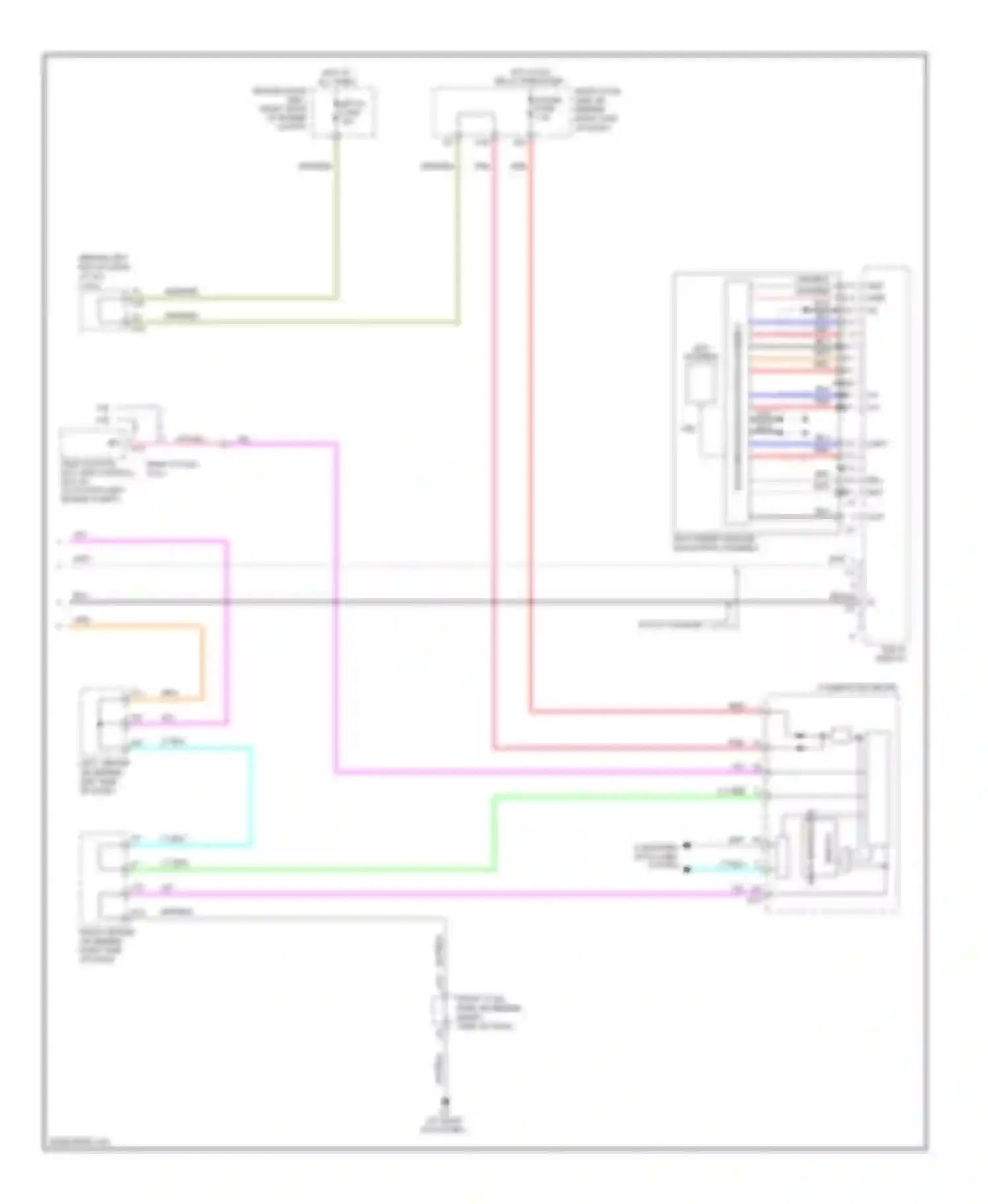 GS Lexus III facelift (2007-2011): Navigation circuit (3 of 3)