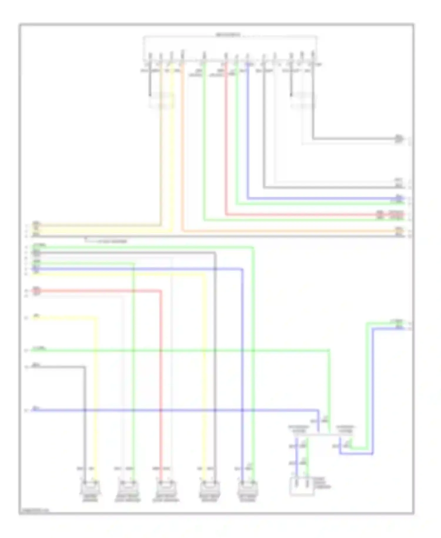 GS Lexus III facelift (2007-2011): Radio circuit, with mark levinson (2 of 3)