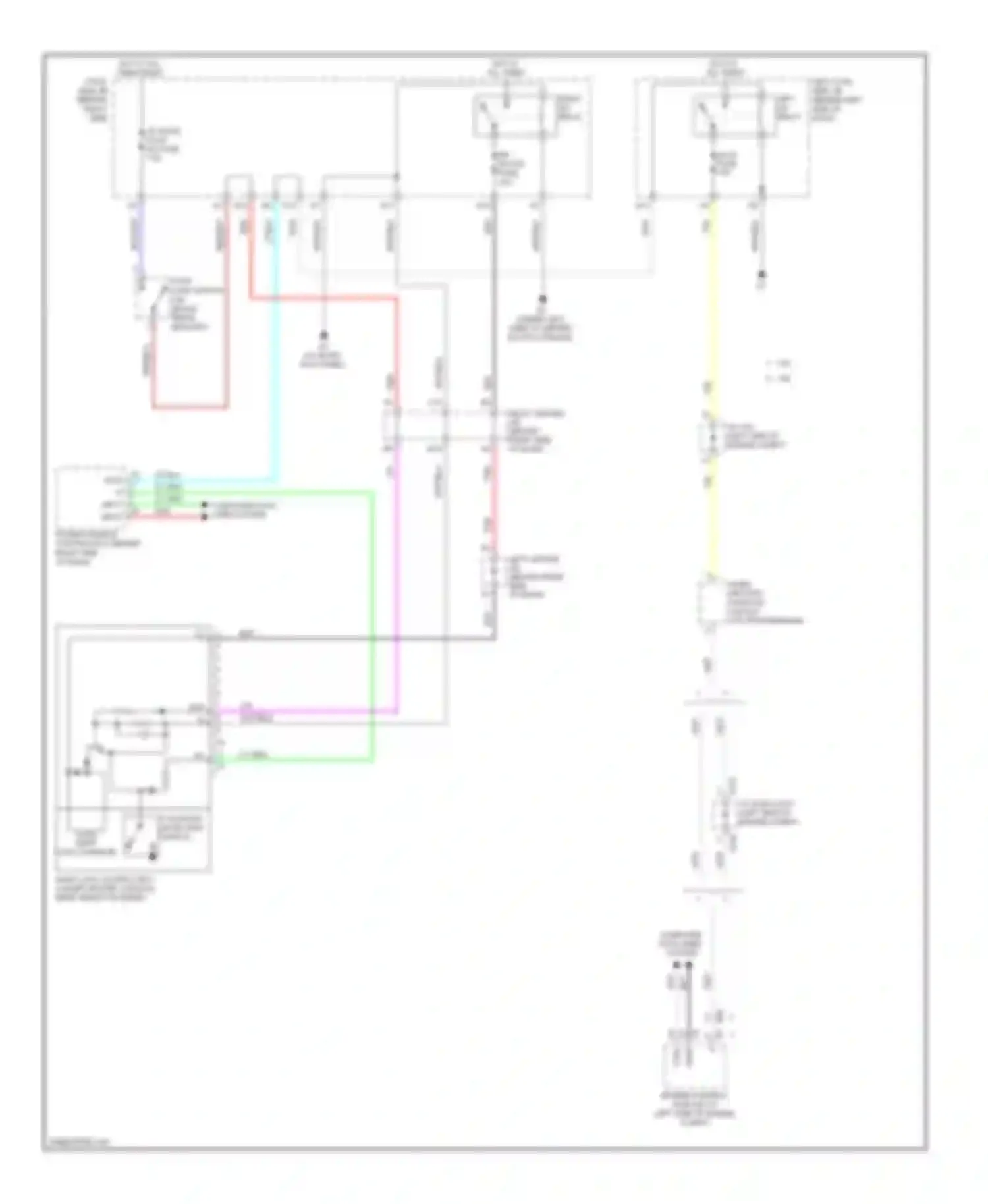 GS Lexus III facelift (2007-2011): Shift interlock circuit