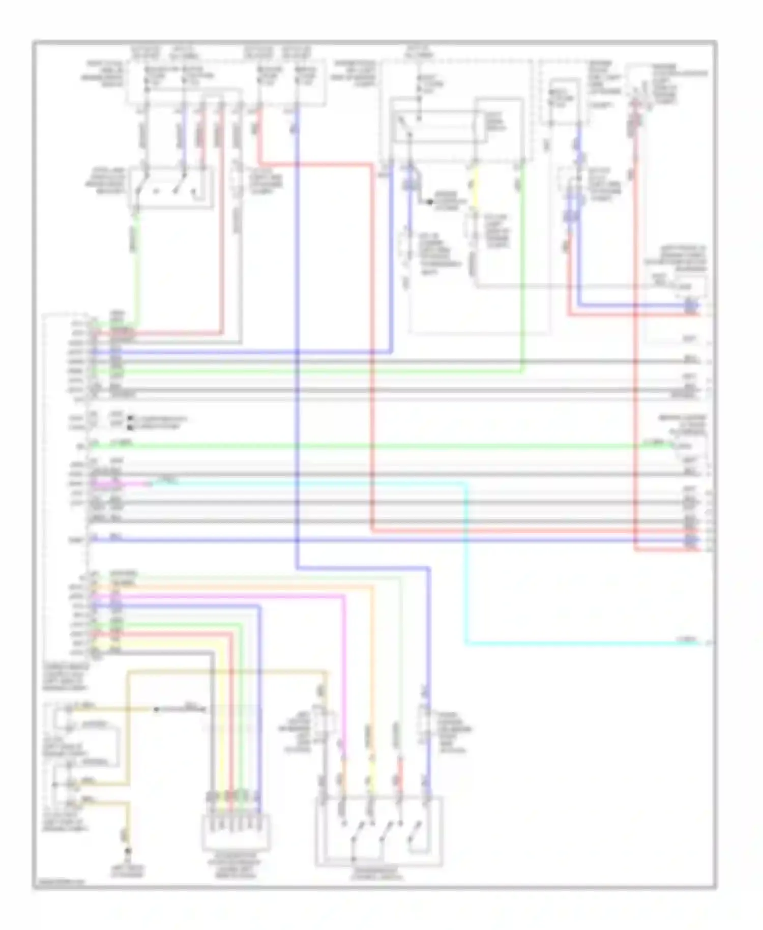 GS Lexus III facelift (2007-2011): Transmission circuit (1 of 3)