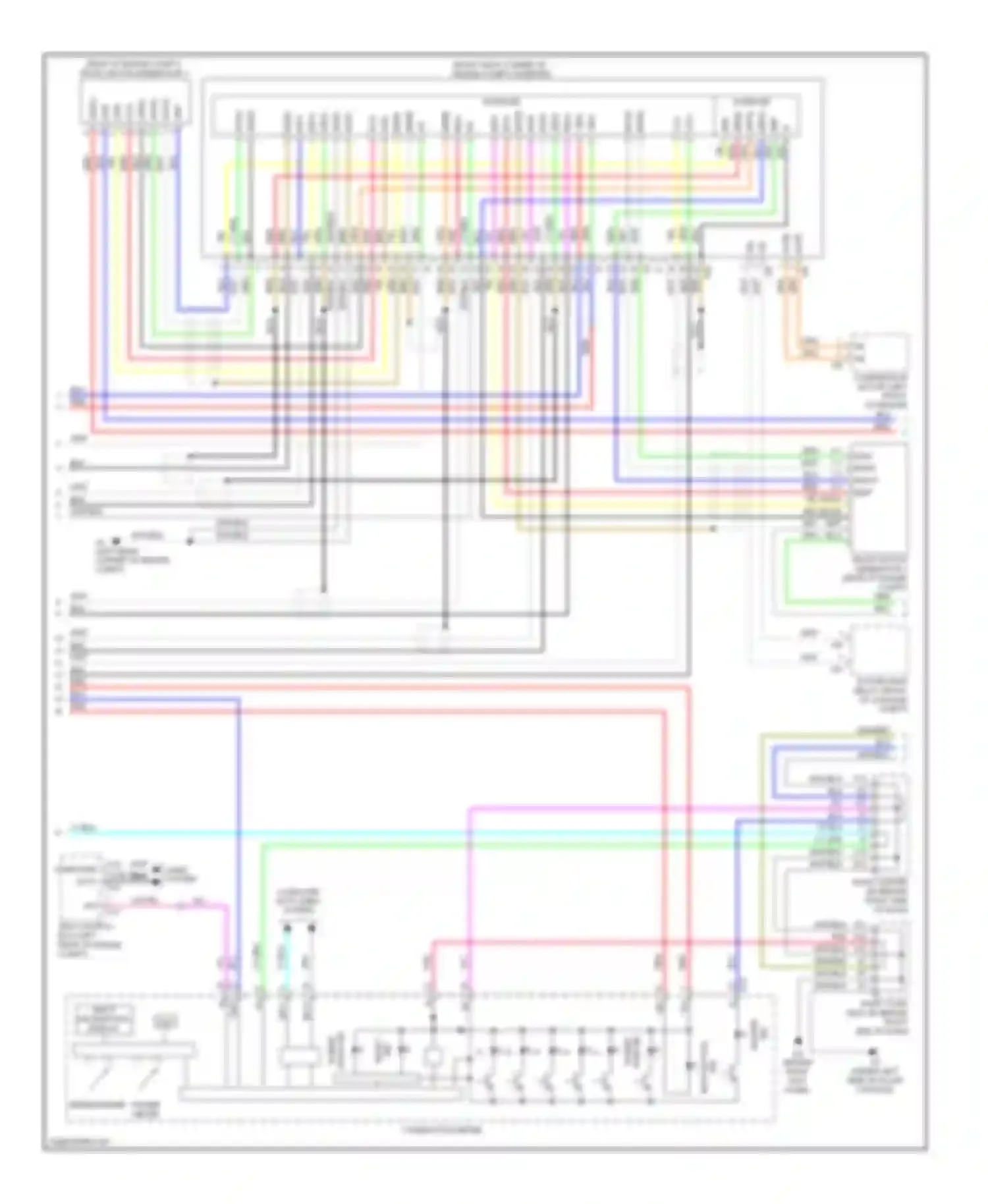 GS Lexus III facelift (2007-2011): Transmission circuit (2 of 3)