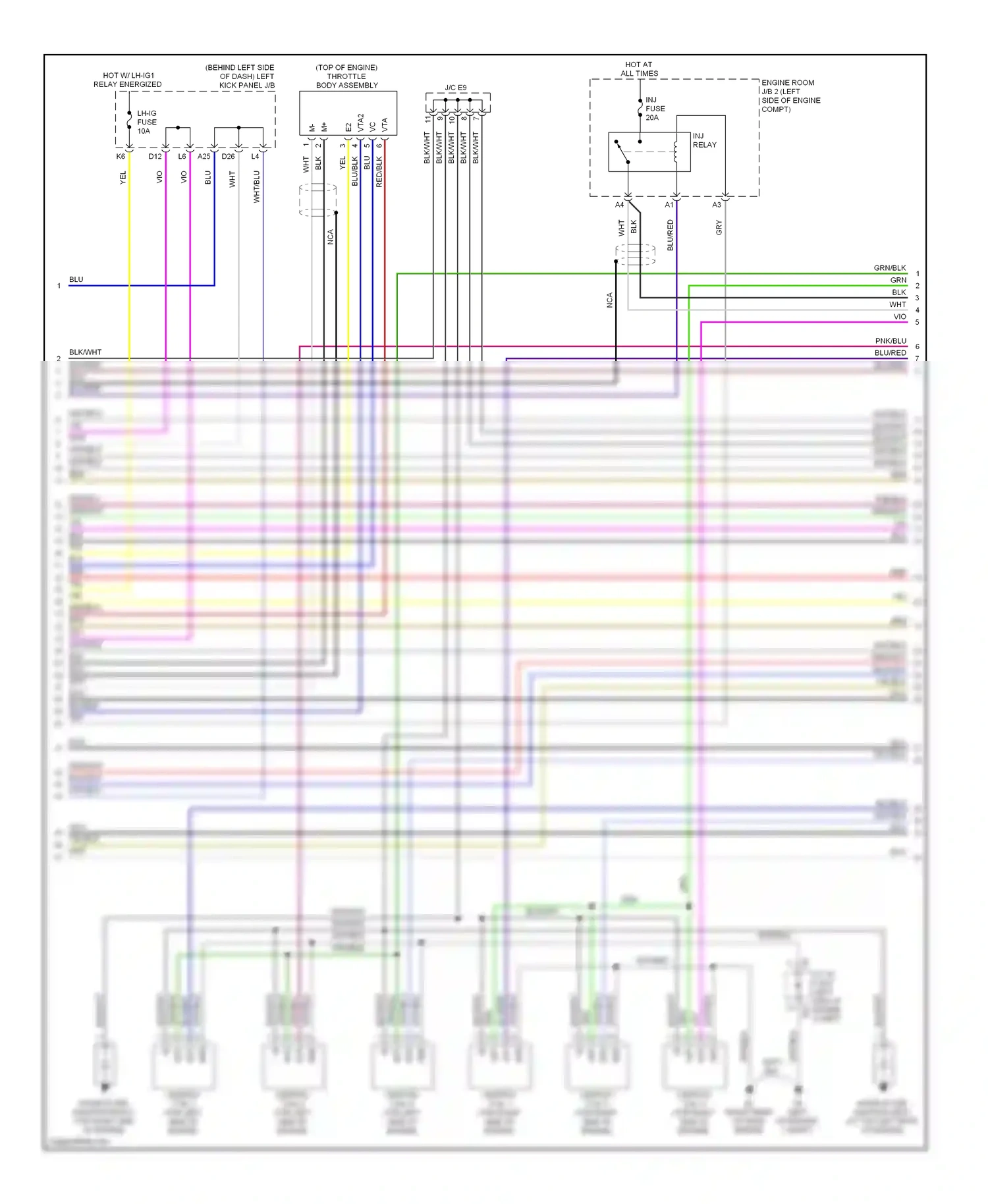 Wiring diagram grn for Lexus GS III facelift (2007-2011) (37 of 165)