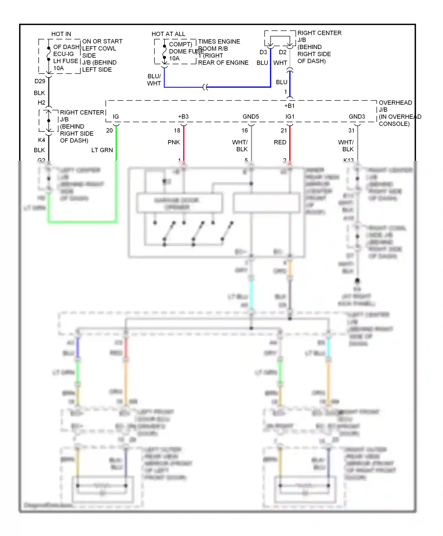 Wiring diagram lt grn for Lexus GS III facelift (2007-2011) (61 of 151)