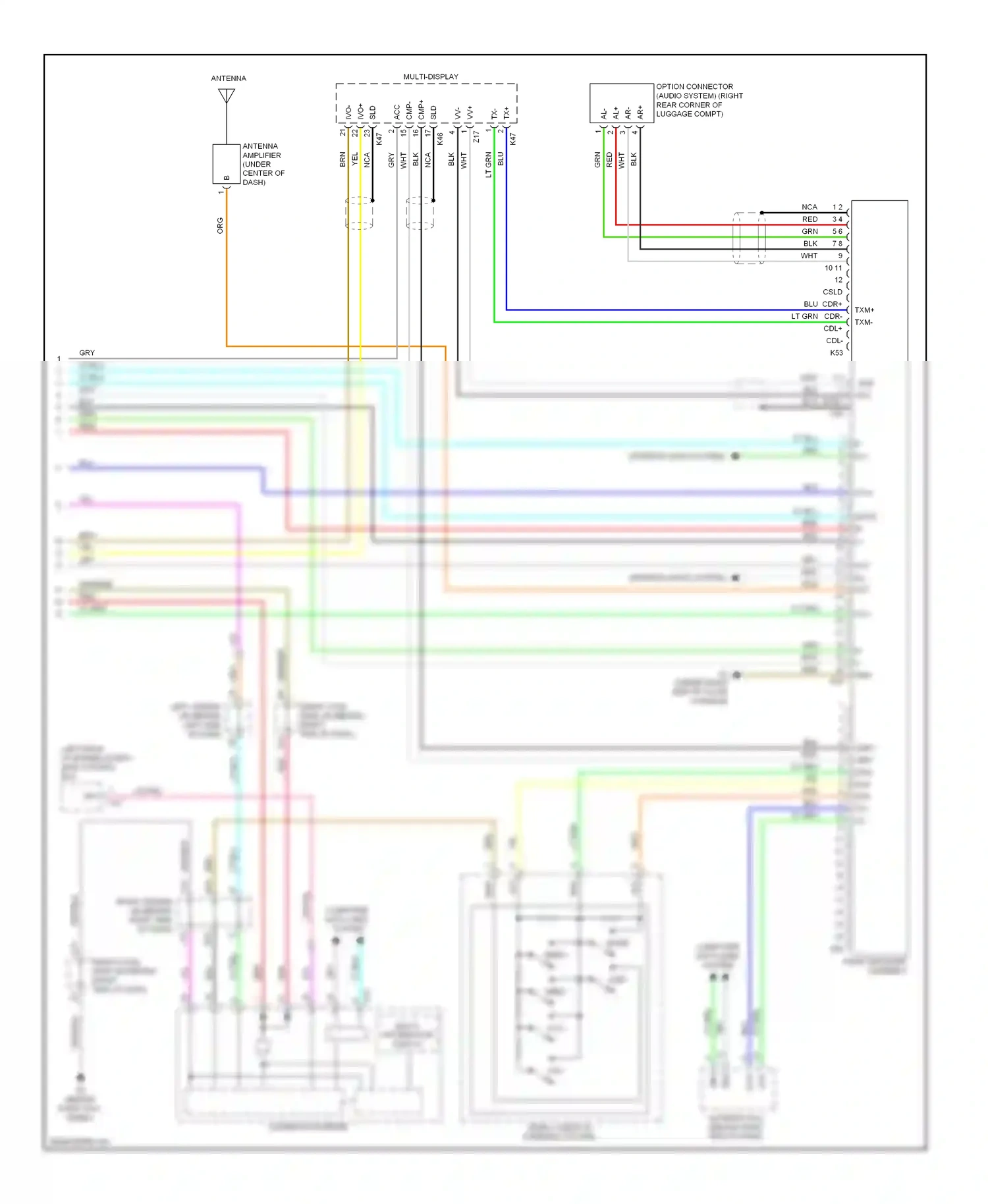 Wiring diagram pnk for Lexus GS III facelift (2007-2011) (129 of 146)