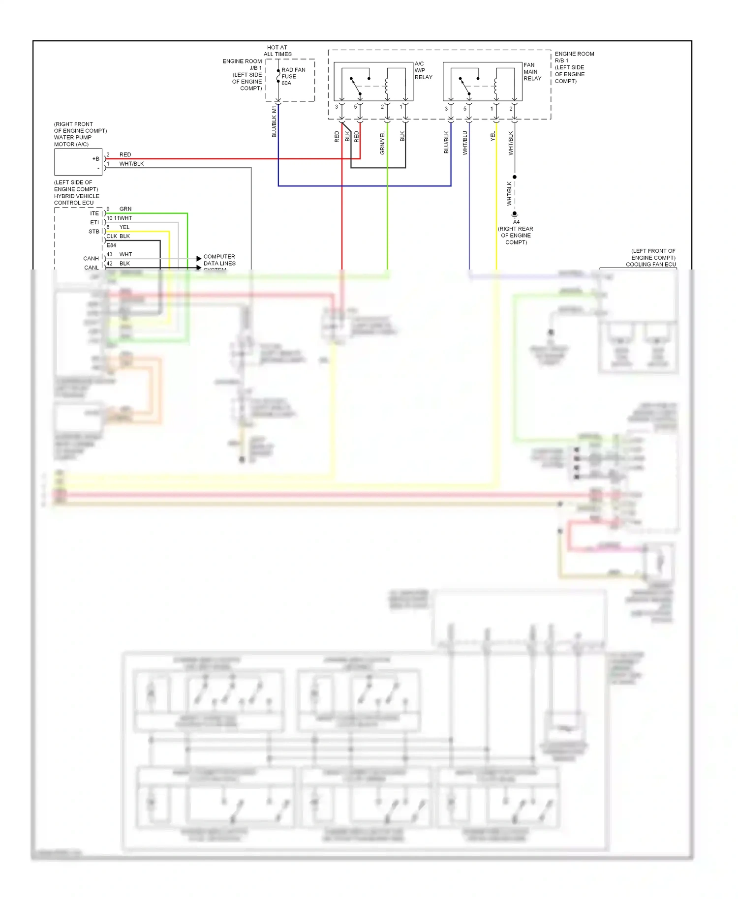 Wiring diagram red for Lexus GS III facelift (2007-2011) (117 of 177)