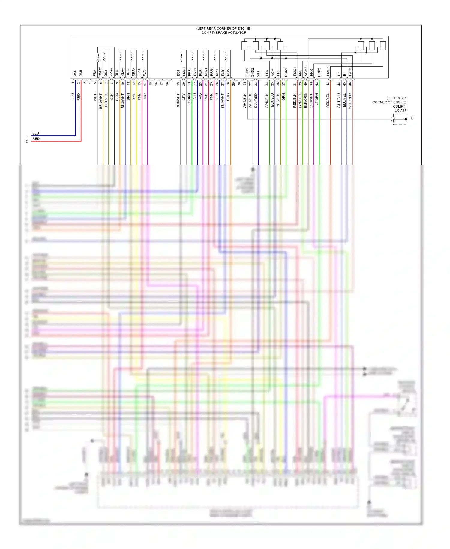 Wiring diagram rrr + for Lexus GS III facelift (2007-2011) (1 of 1)