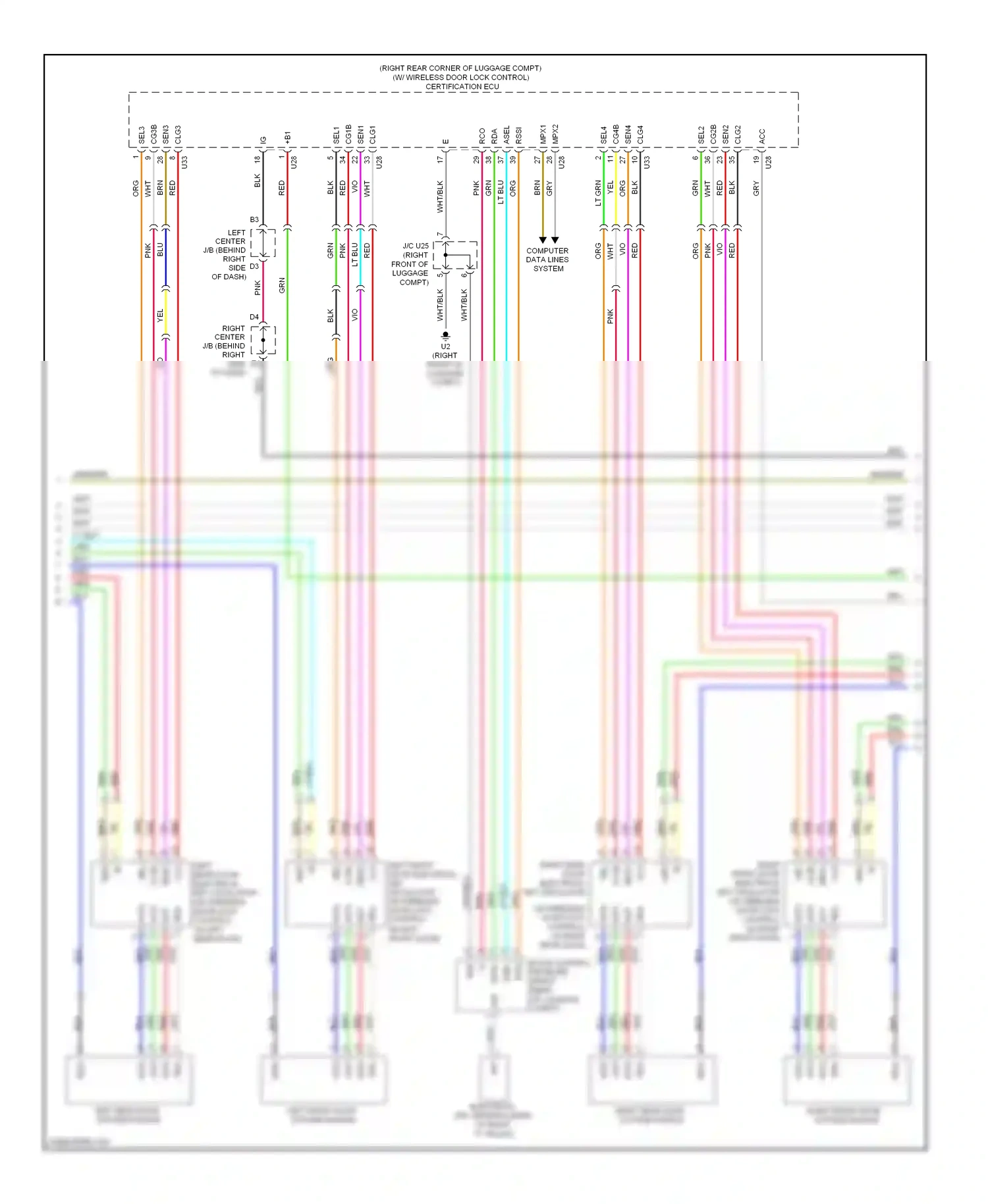 Lexus GS III facelift (2007-2011) rssi wiring diagram  (3 of 5)