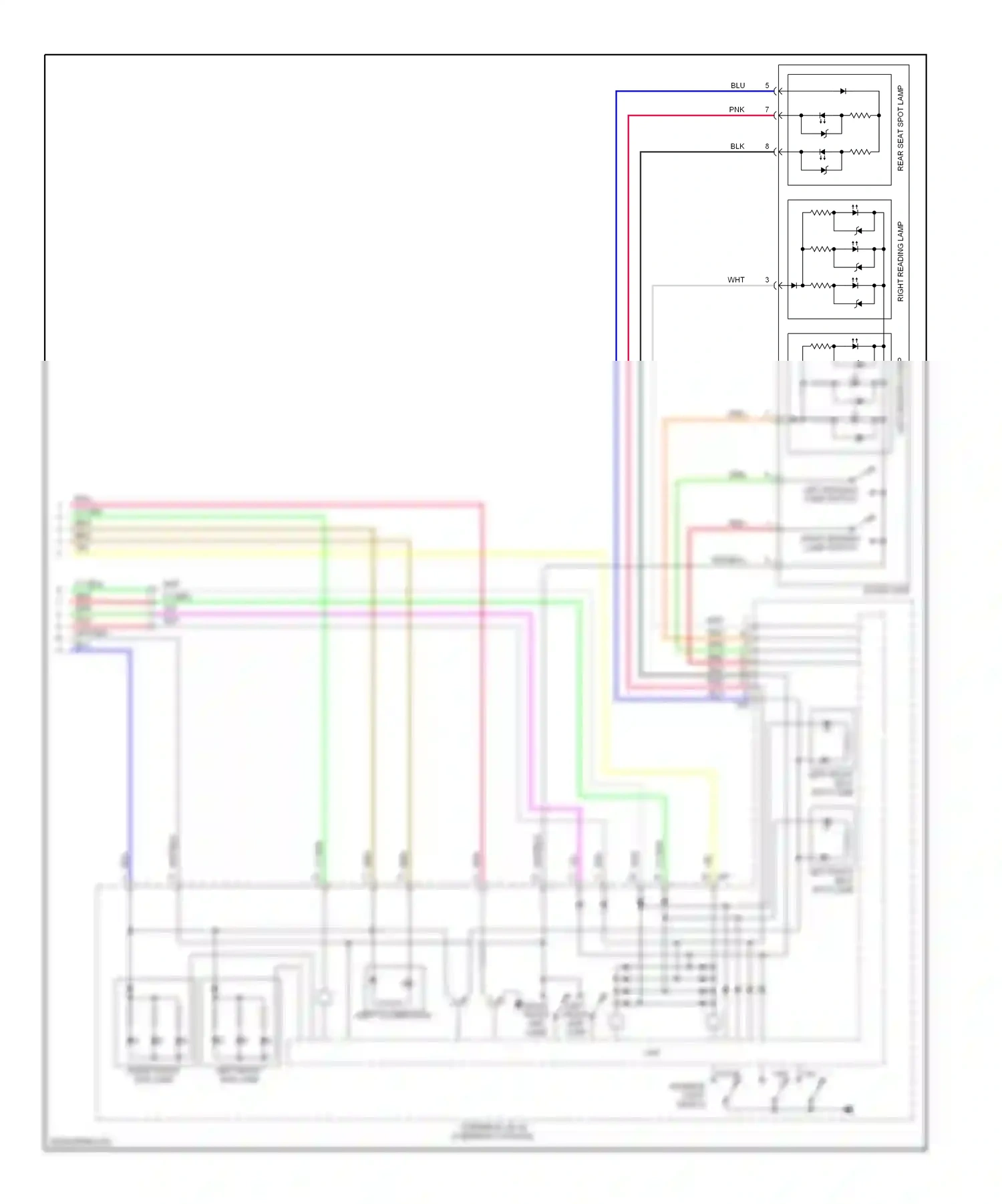 Wiring diagram wht/blk for Lexus GS III facelift (2007-2011) (61 of 179)