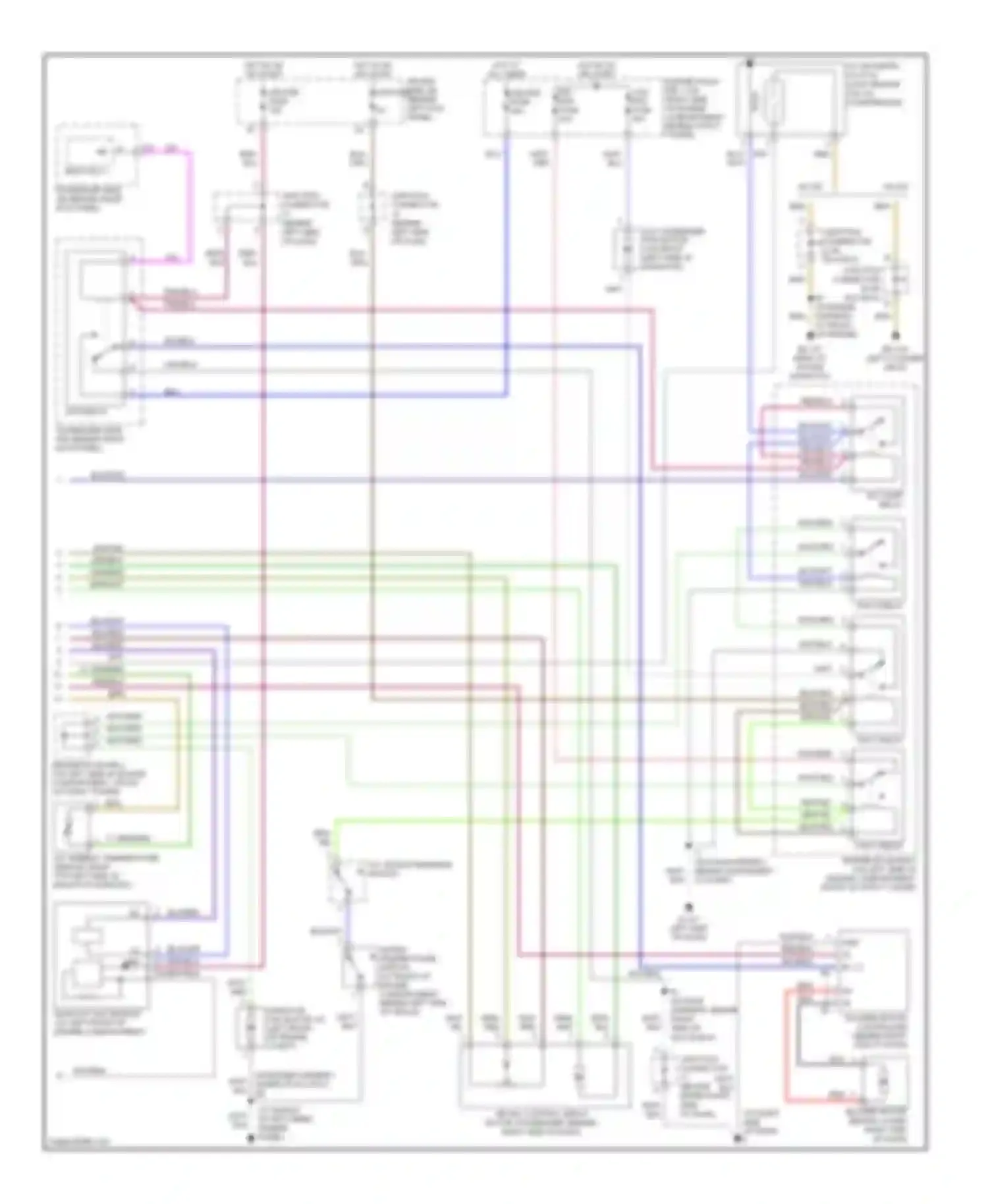 GS Lexus III (2004-2007): Automatic a/c circuit (2 of 2)
