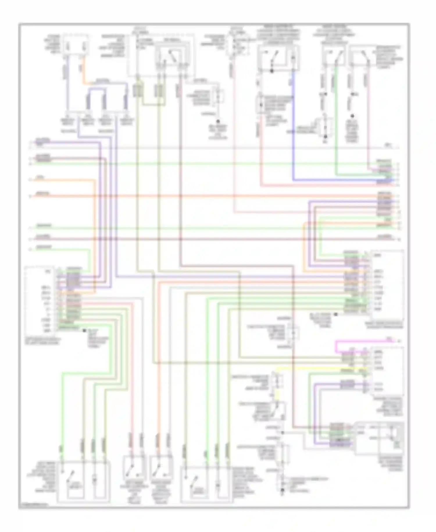 GS Lexus III (2004-2007): Anti-theft circuit (2 of 3)