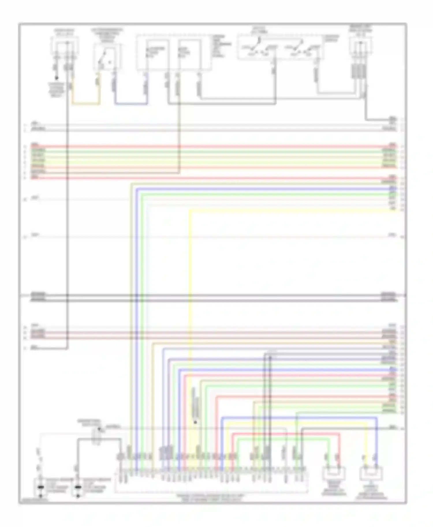 GS Lexus III (2004-2007): Wiring diagram engine performance 4.3l (3 of 6)