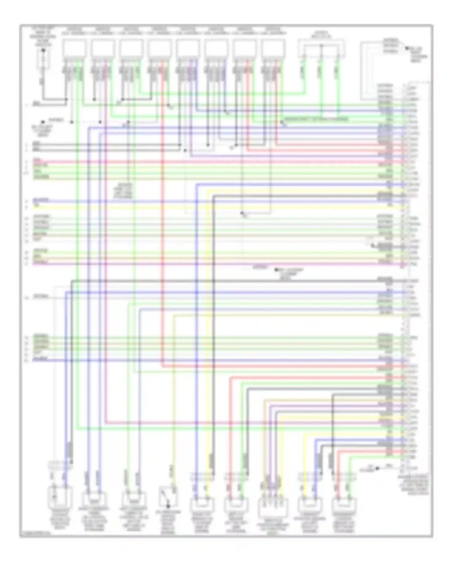 GS Lexus III (2004-2007): Wiring diagram engine performance 4.3l (6 of 6)