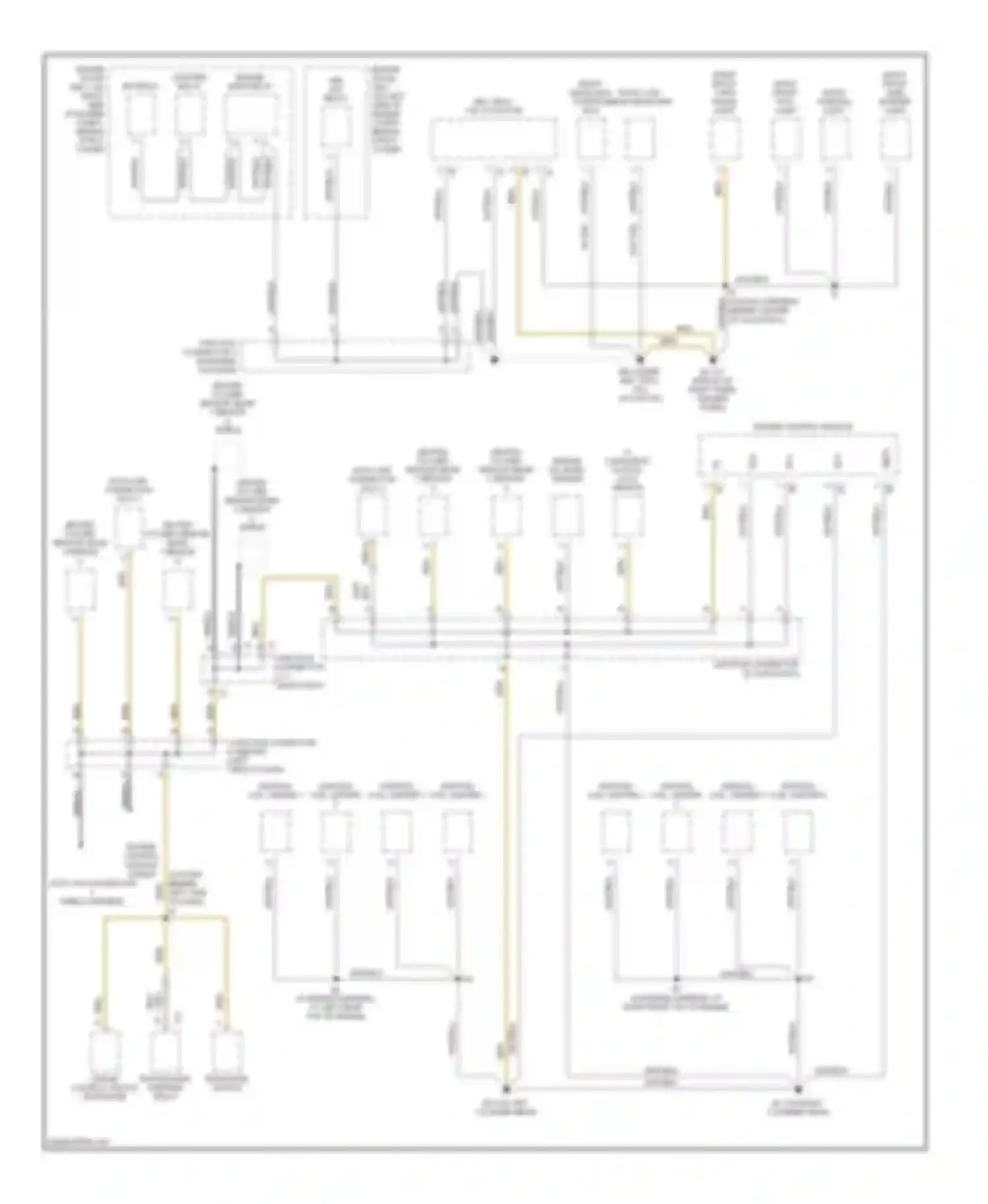 GS Lexus III (2004-2007): Ground distribution circuit (1 of 4)