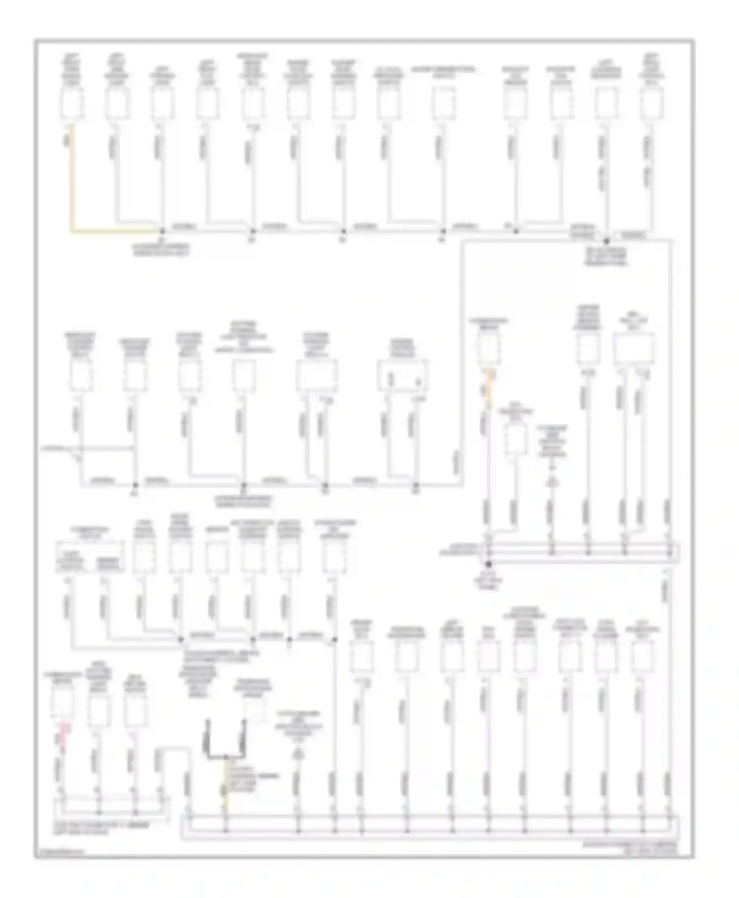 GS Lexus III (2004-2007): Ground distribution circuit (2 of 4)