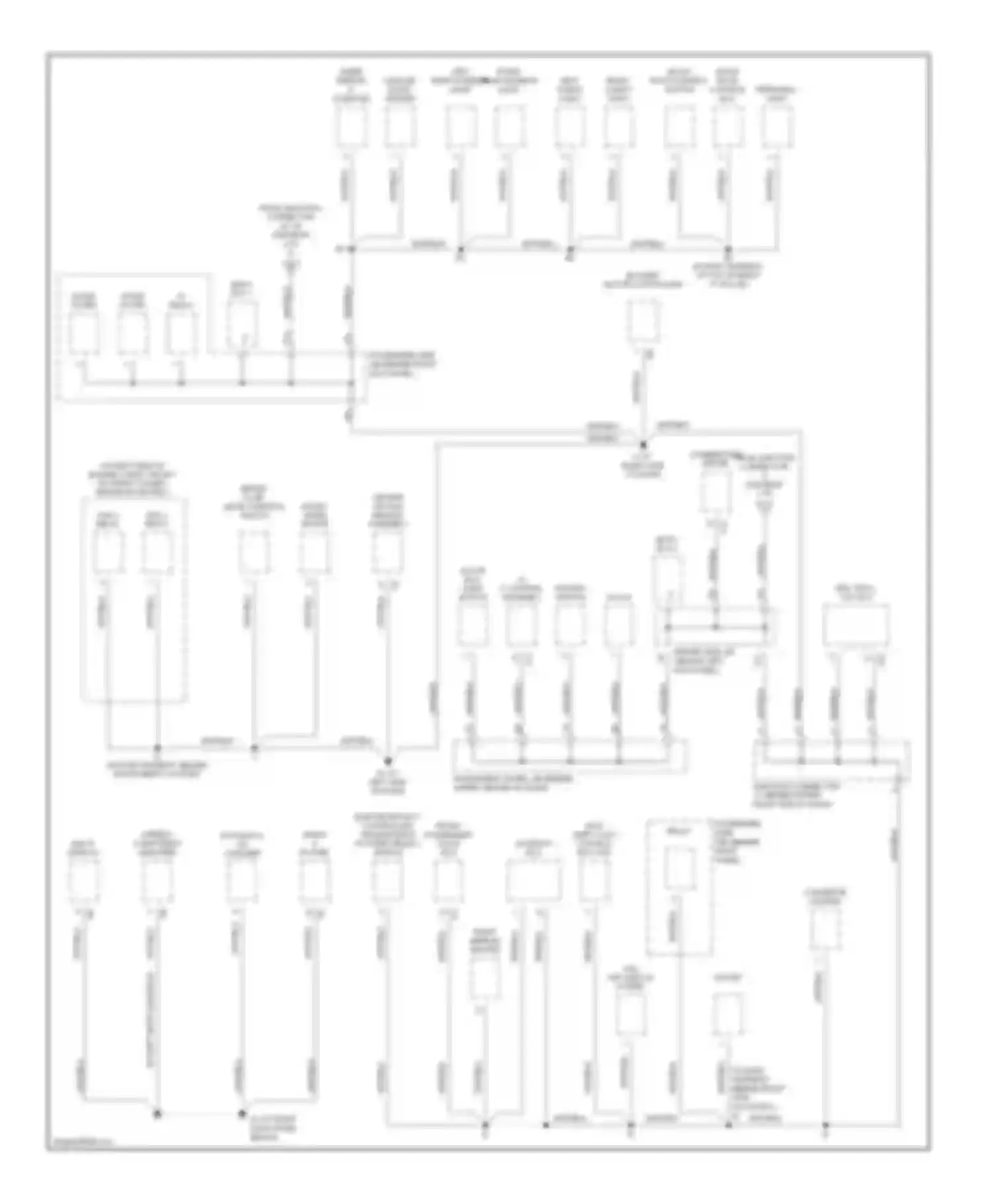 GS Lexus III (2004-2007): Ground distribution circuit (3 of 4)