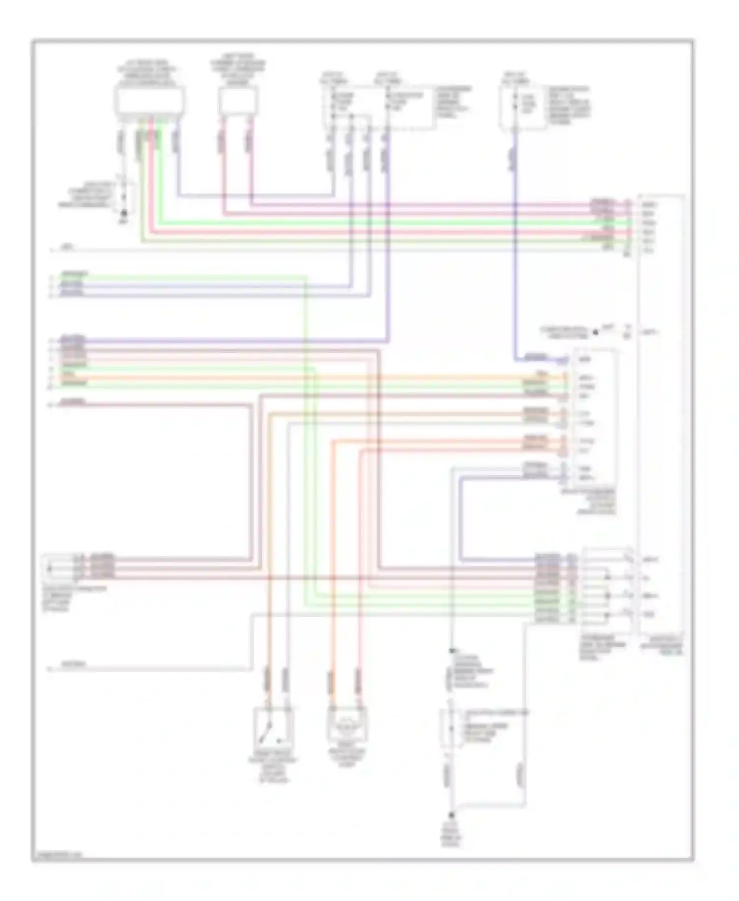 GS Lexus III (2004-2007): Courtesy lamps circuit (3 of 3)