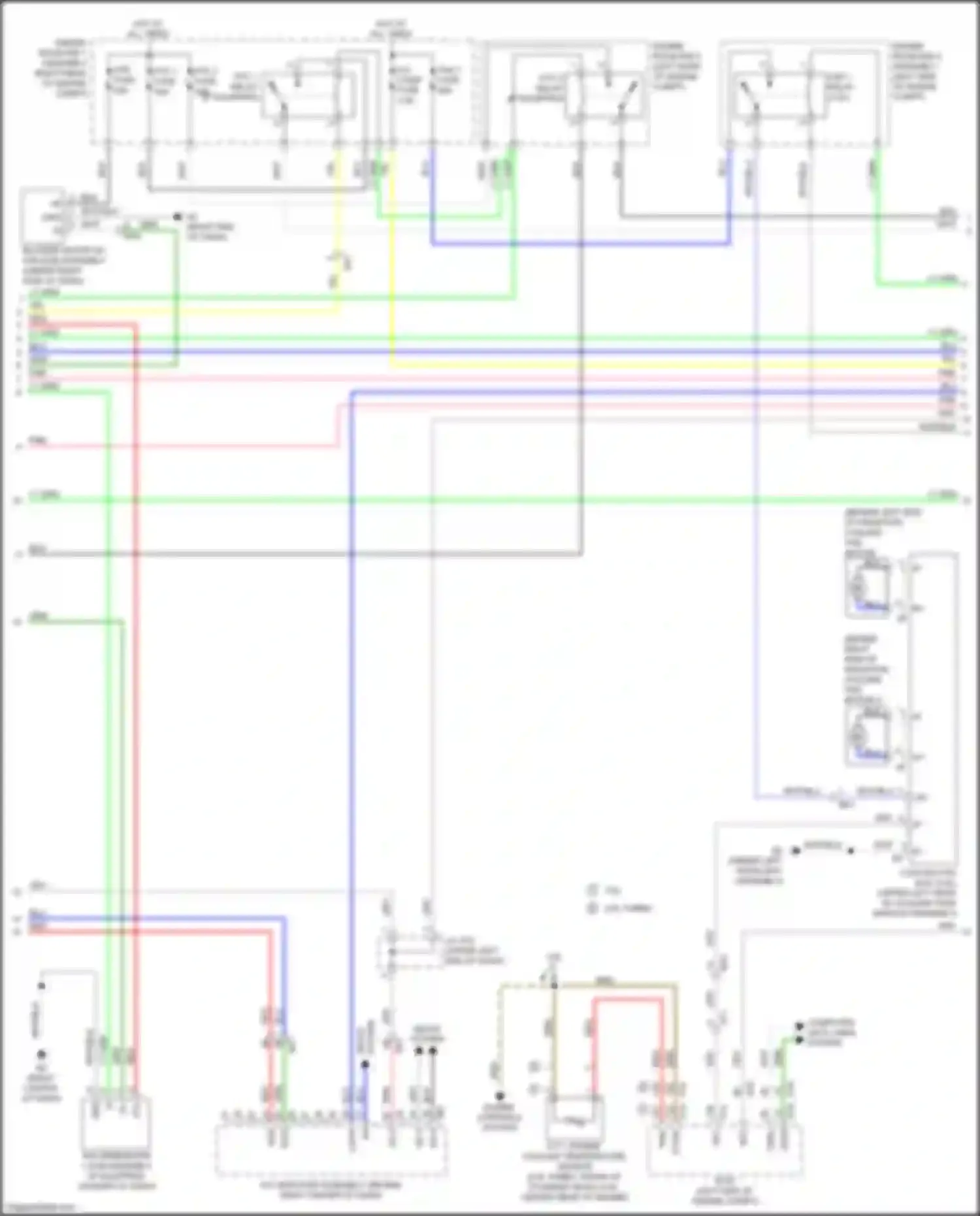 GS Lexus IV facelift (2015-2020): Automatic a/c circuit (2 of 4)